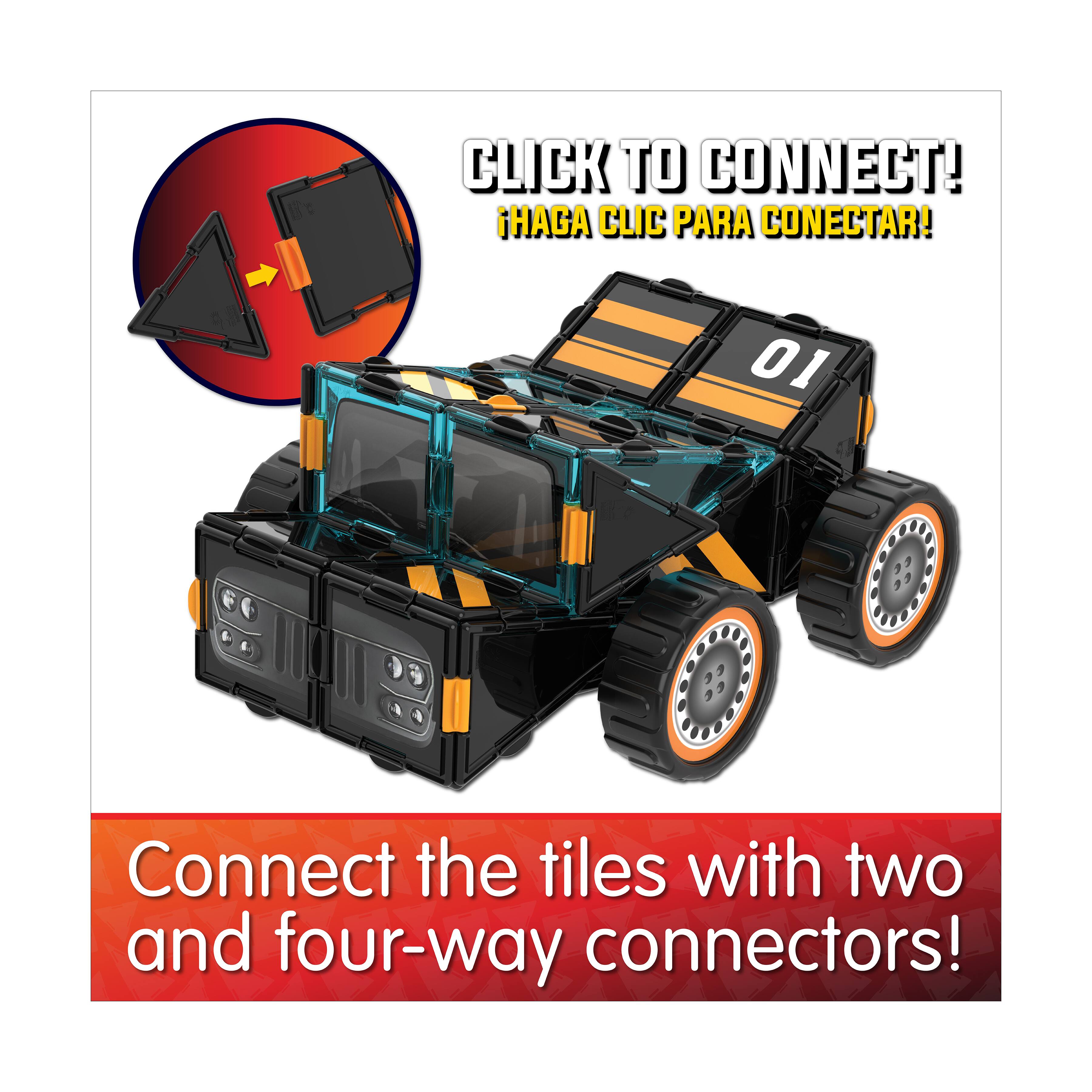 Techno Tiles - Muscle Car: 100+ Pcs