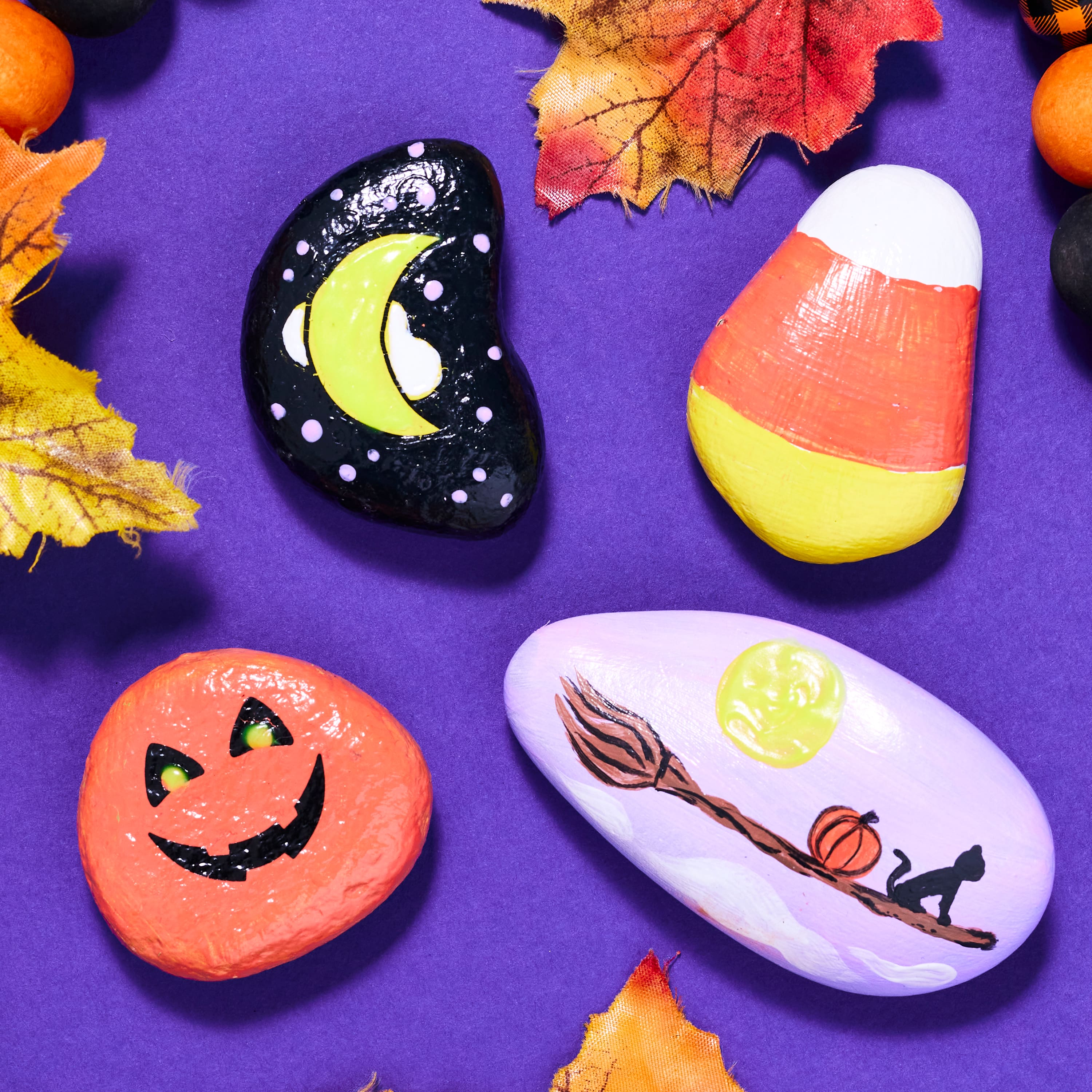 Creativity for Kids&#xAE; Hide &#x26; Seek Halloween Rocks