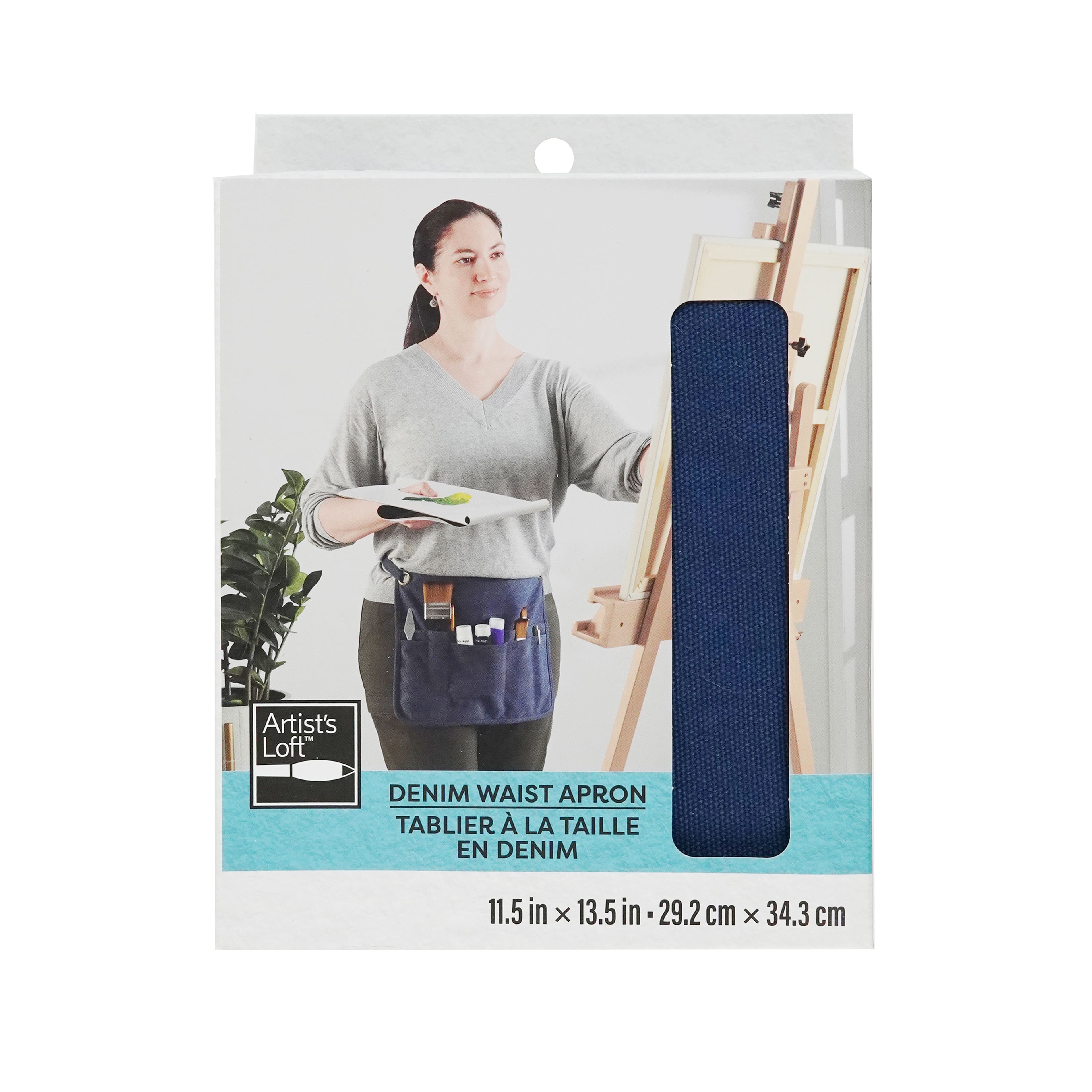 11.5&#x22; x 13.5&#x22; Denim Waist Apron by Artist&#x27;s Loft&#x2122;