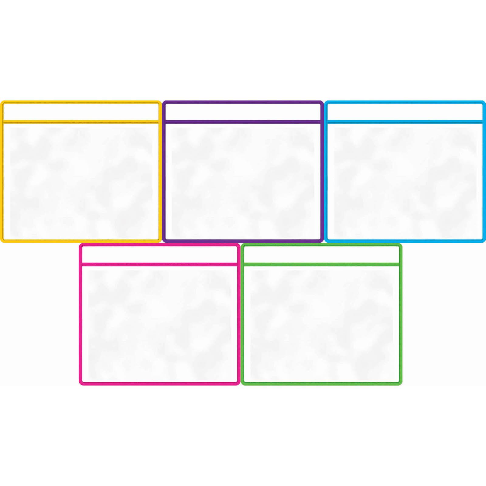 Teacher Created Resources Dry Erase Pockets, 5ct. Michaels