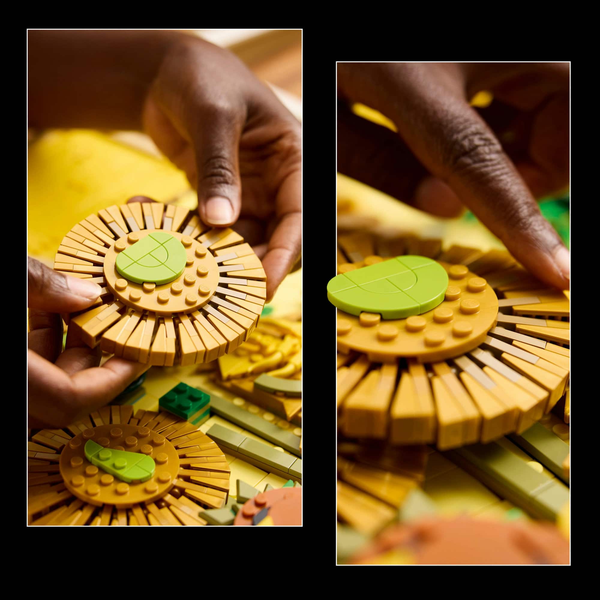 LEGO® Art Vincent van Gogh – Sunflowers Wall Artwork Building Set 31215