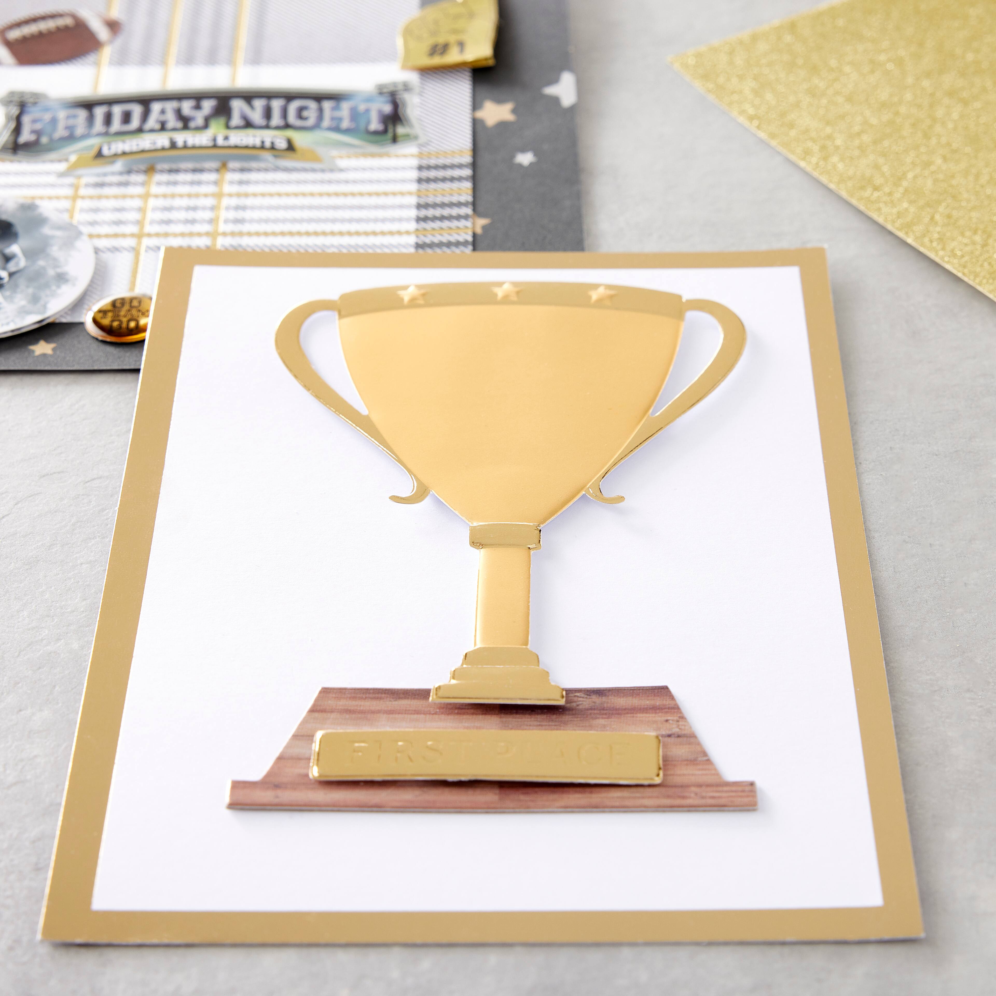12 Pack: Trophy Dimensional Sticker by Recollections™