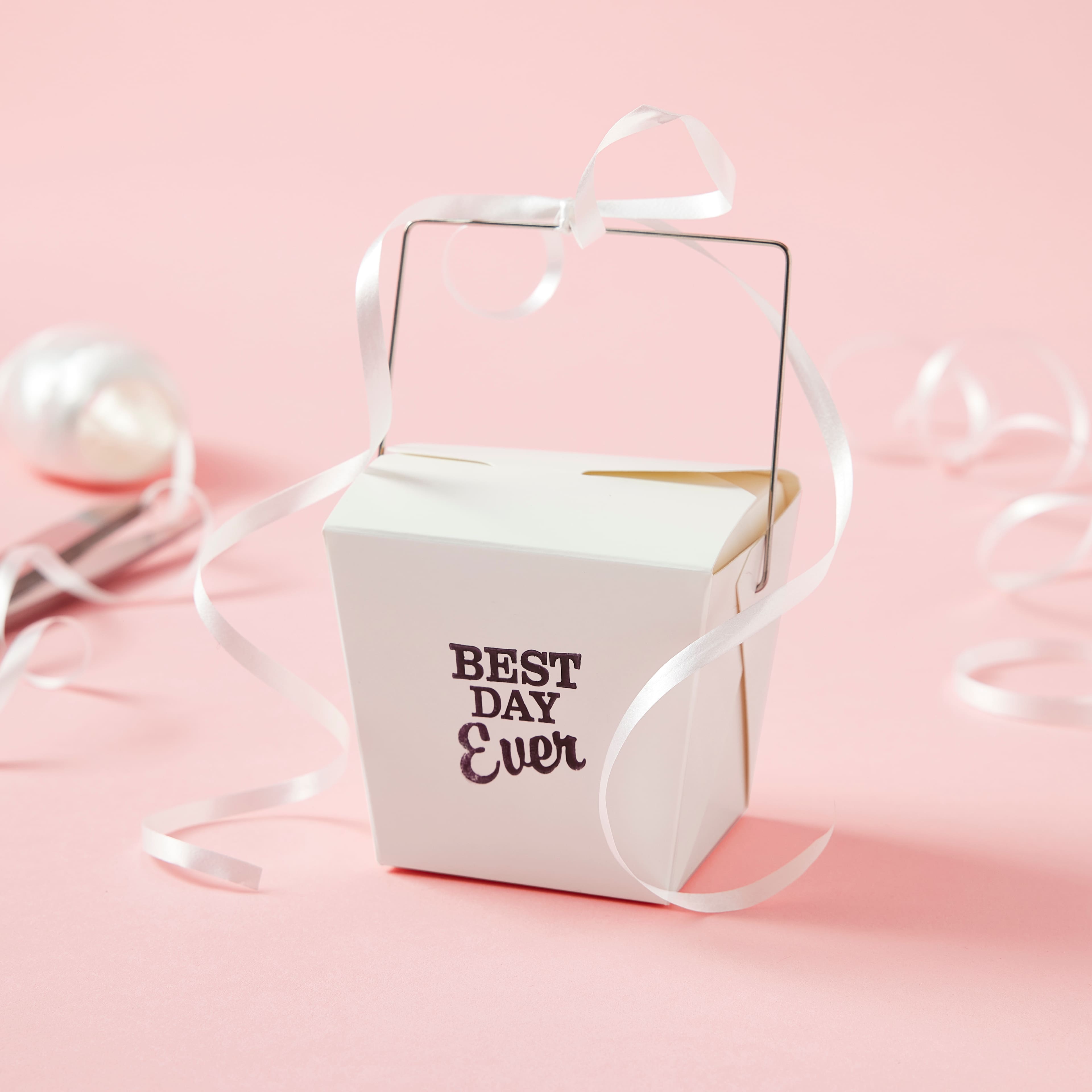 White Take Out Boxes by Celebrate It&#x2122;, 10 ct.