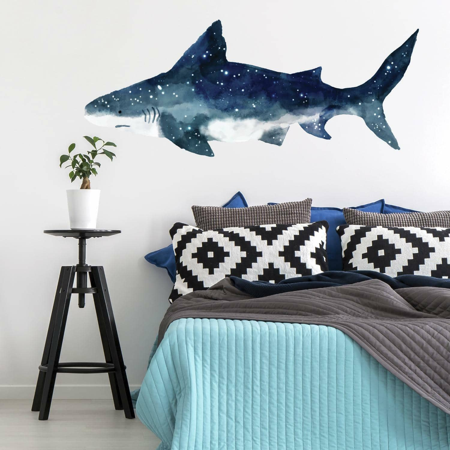 RoomMates Shark Peel &#x26; Stick Giant Wall Decals