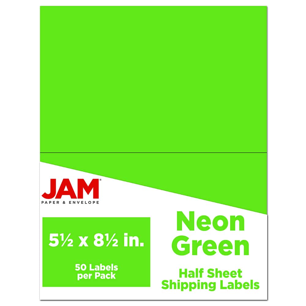 JAM Paper Shipping Labels, 50ct.