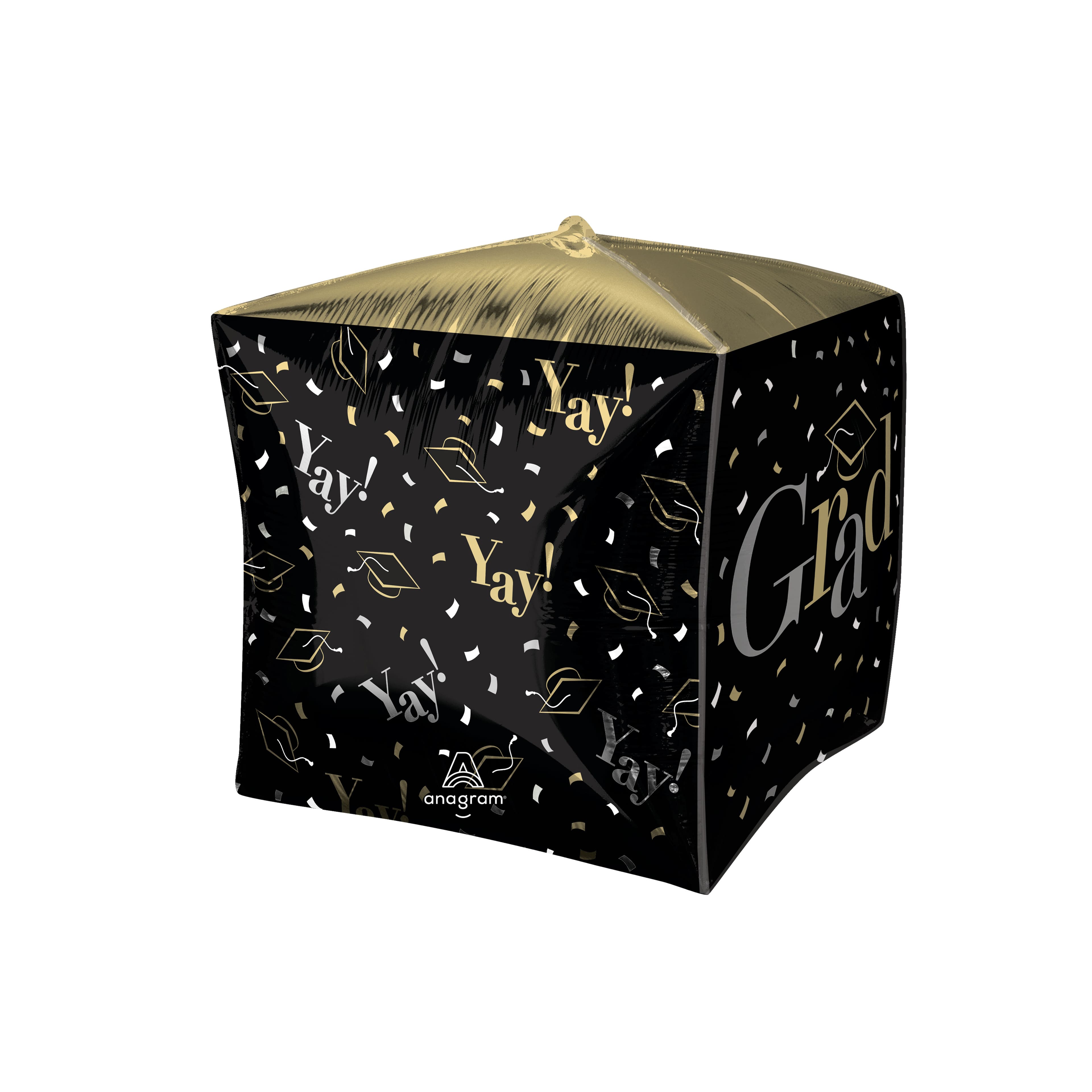 UltraShape® Cubez® 15" Class Dismissed Foil Balloon