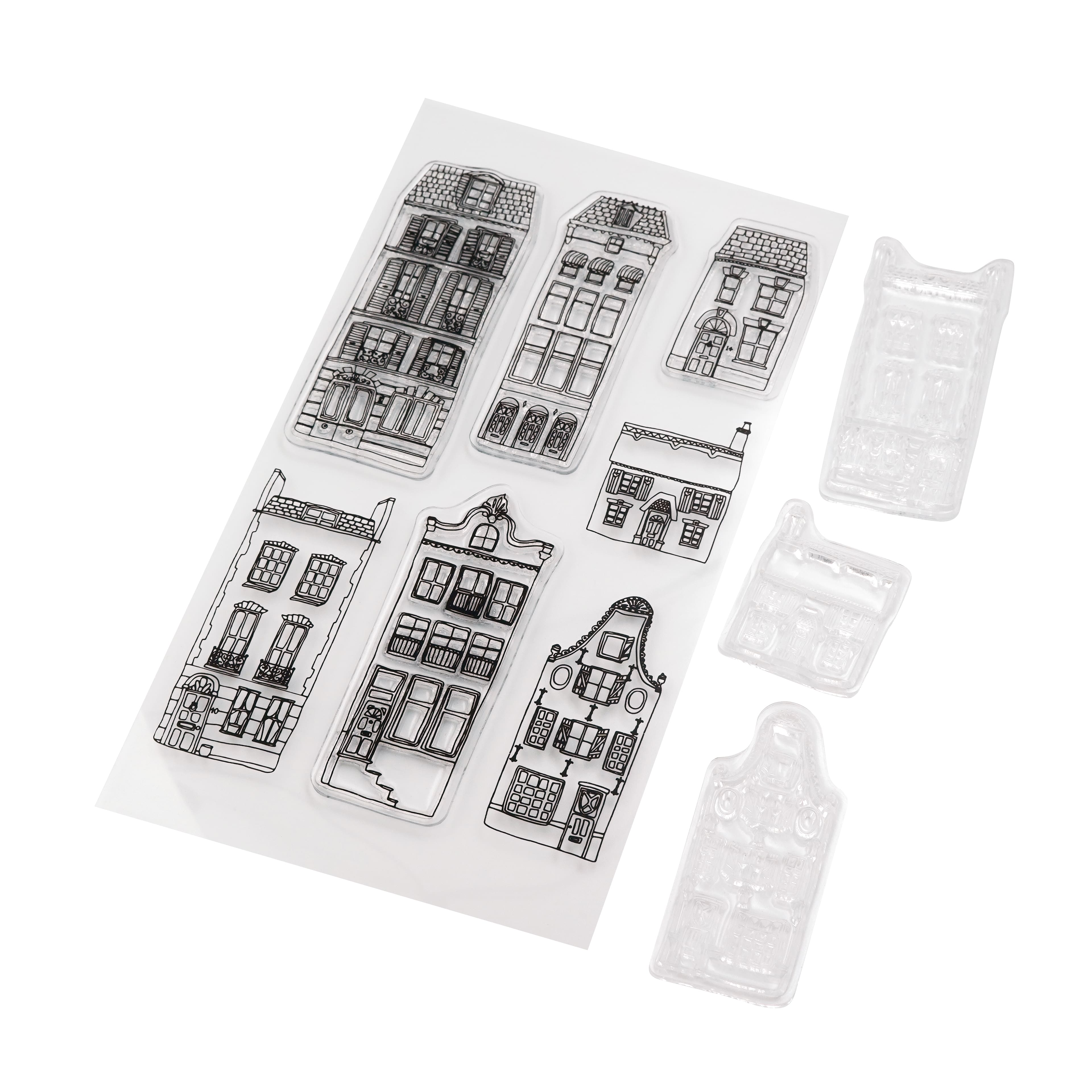 Houses Clear Stamp Set by Recollections™