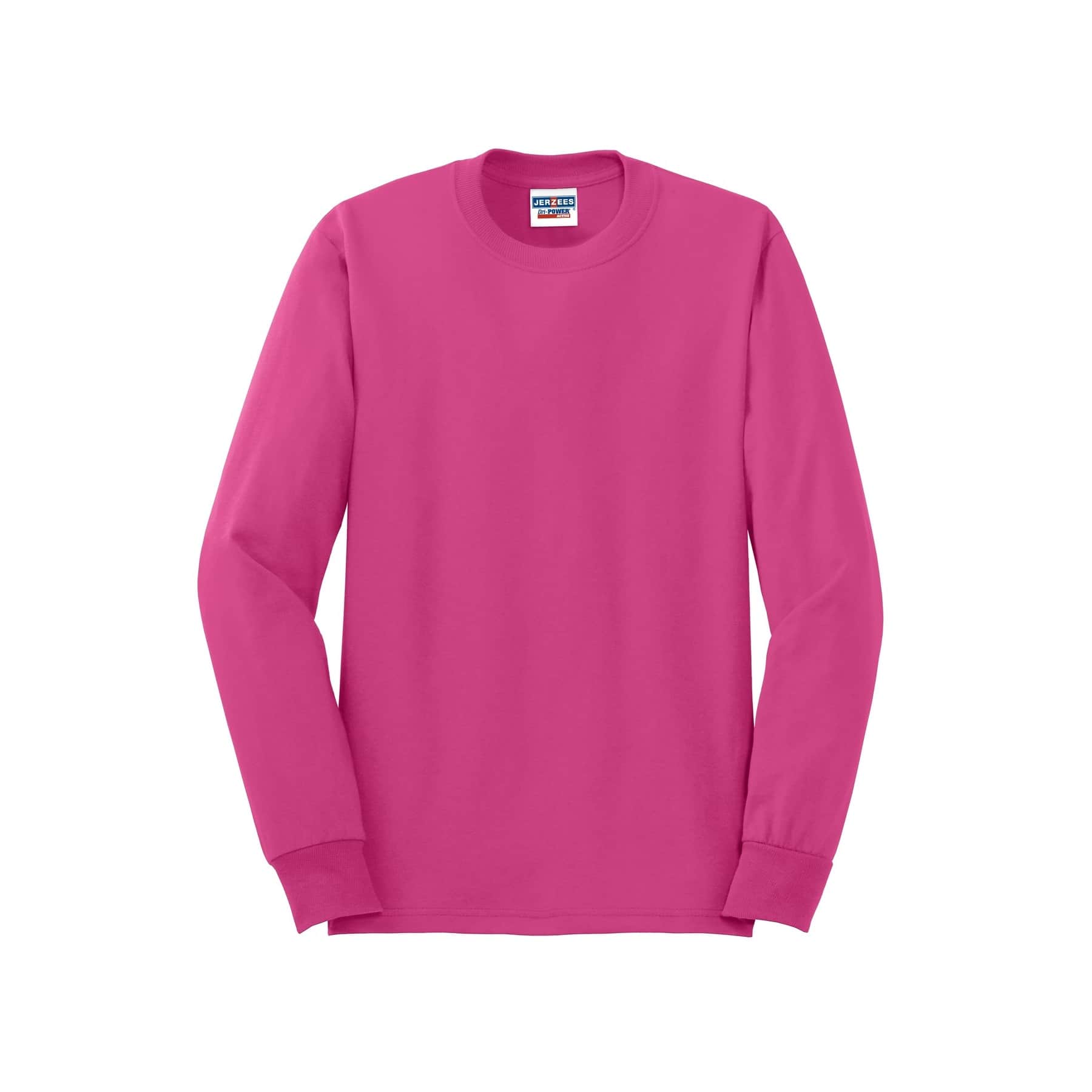 JERZEES&#xAE; Dri-Power&#xAE; 50/50 Cotton/Poly Long Sleeve T-Shirt