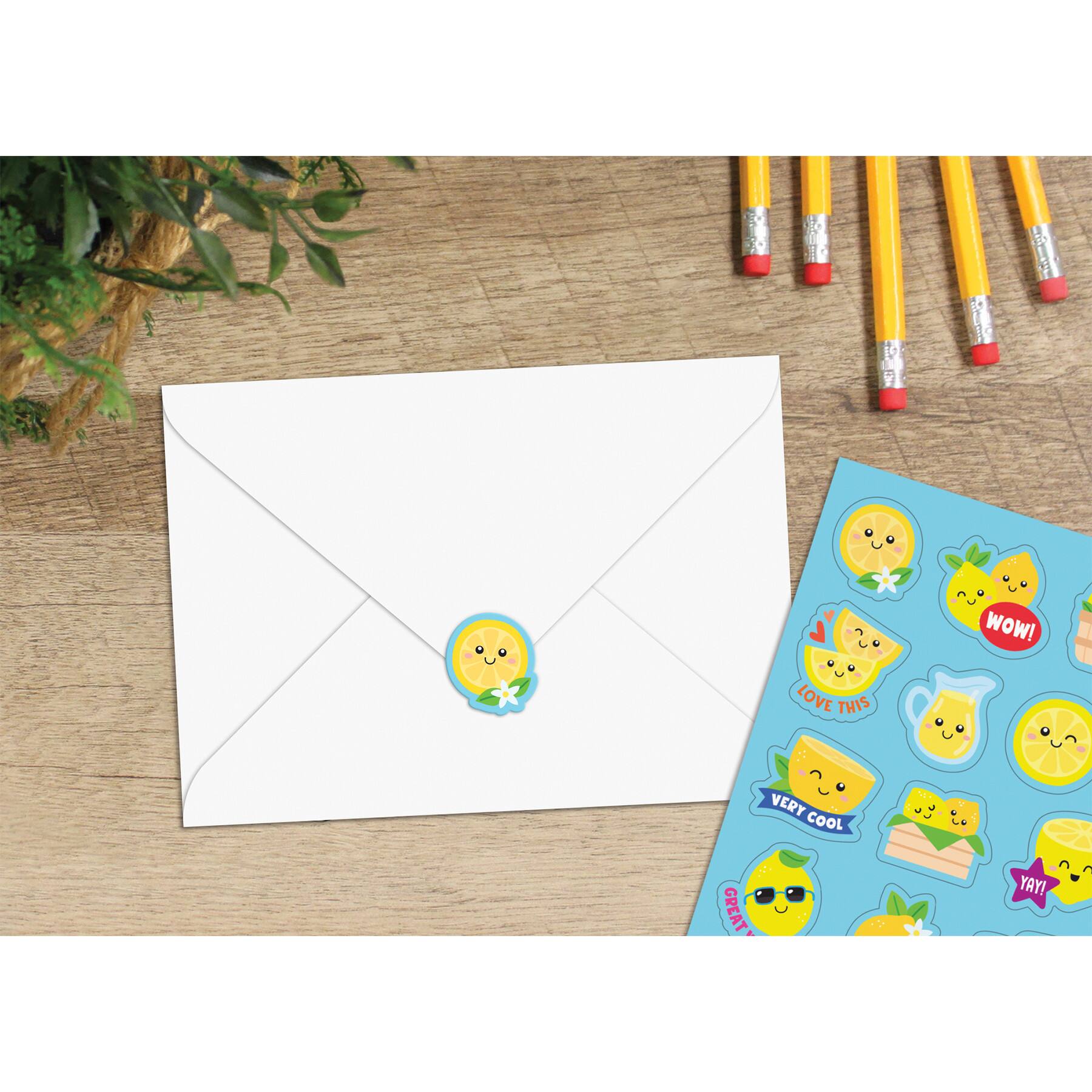 Teacher Created Resources® Lemon Smelly Stickers, 6 Packs of 120