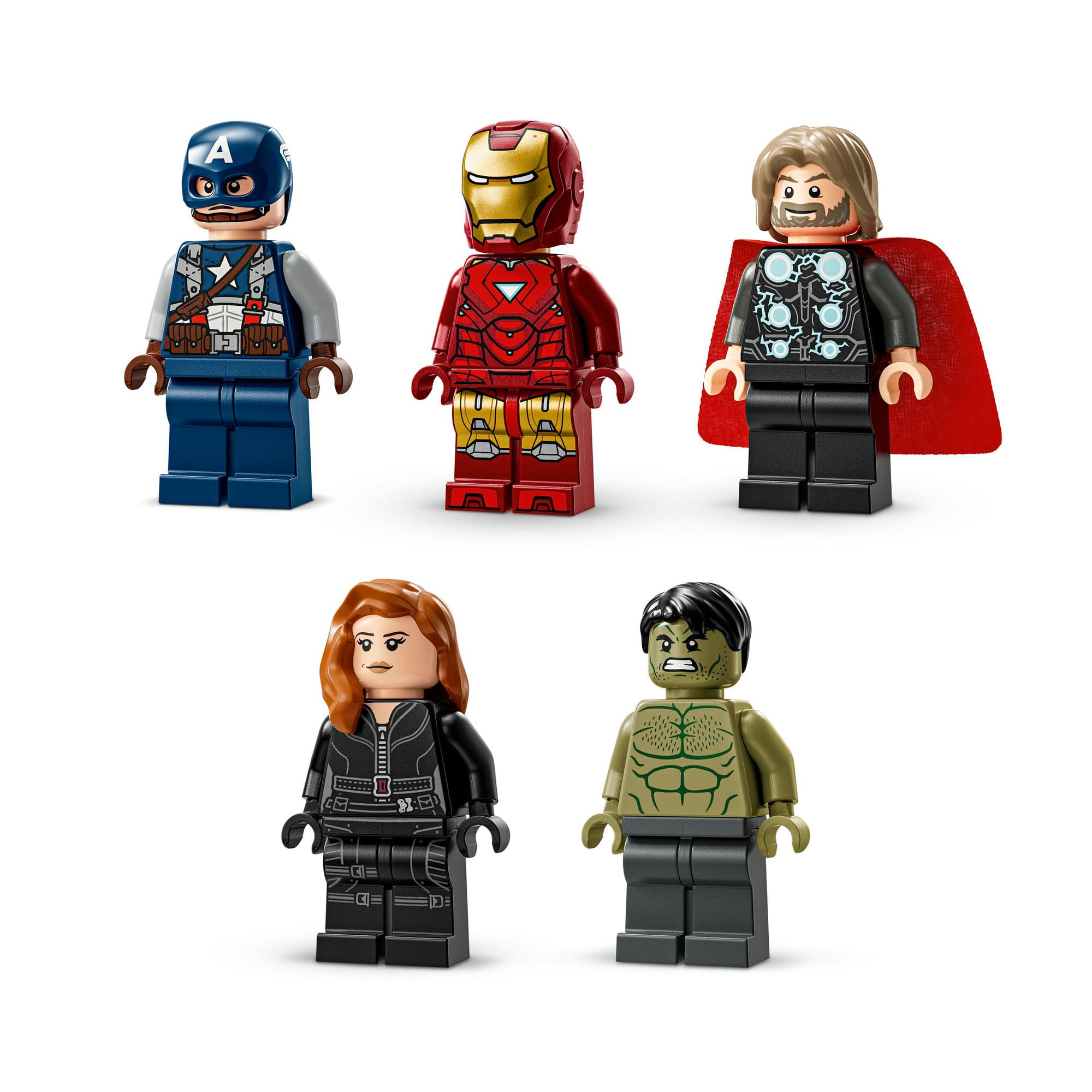 LEGO® Marvel: MARVEL Logo & Minifigures Collectible, Buildable Set 76313