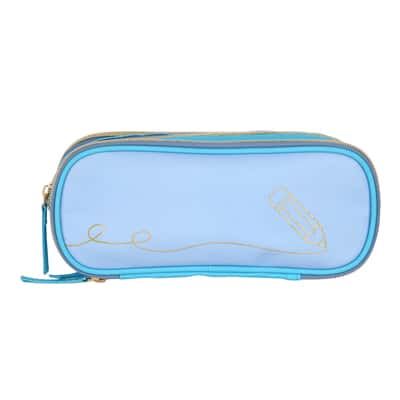 Blue Zip Pencil Pouch by Ashland® | Michaels