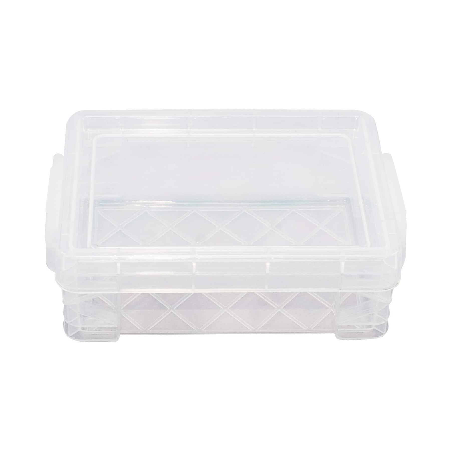 Super Stacker&#xAE; 4.75&#x22; Clear Crayon Box