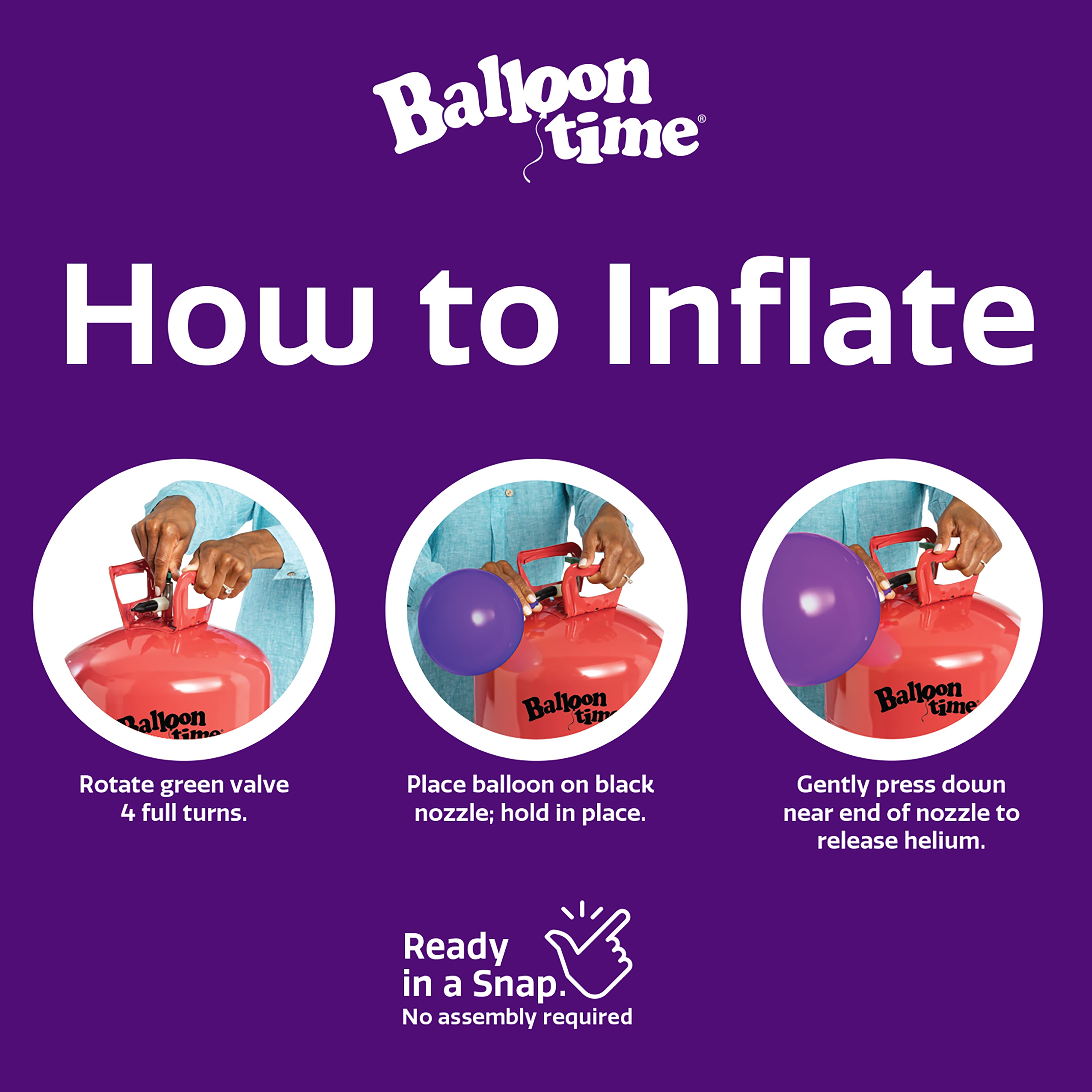 Balloon Time® Standard Helium Tank