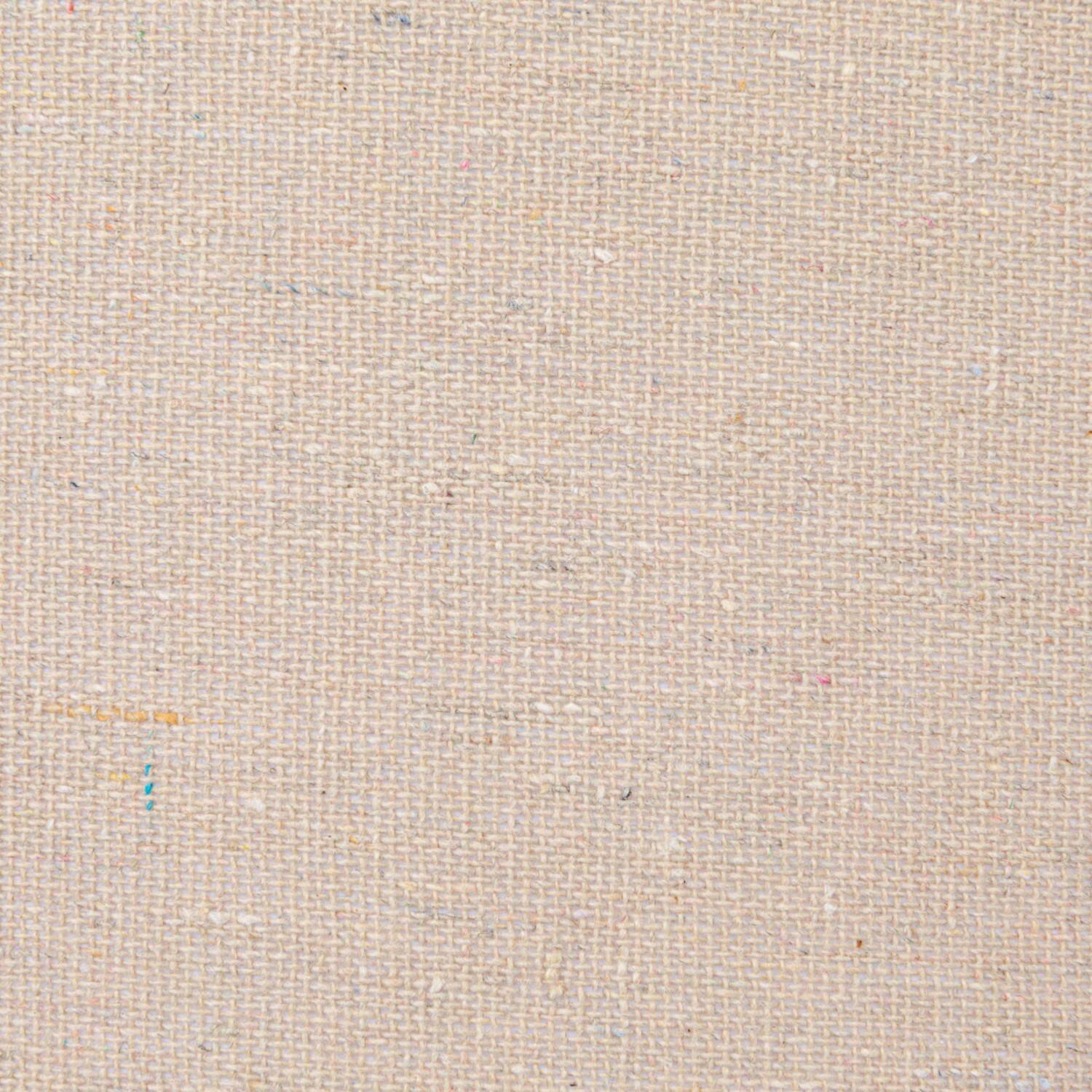 Hello Honey® 18.5" White Stoneware Hobnail Fluted Table Lamp with Linen Shade & Inline Switch