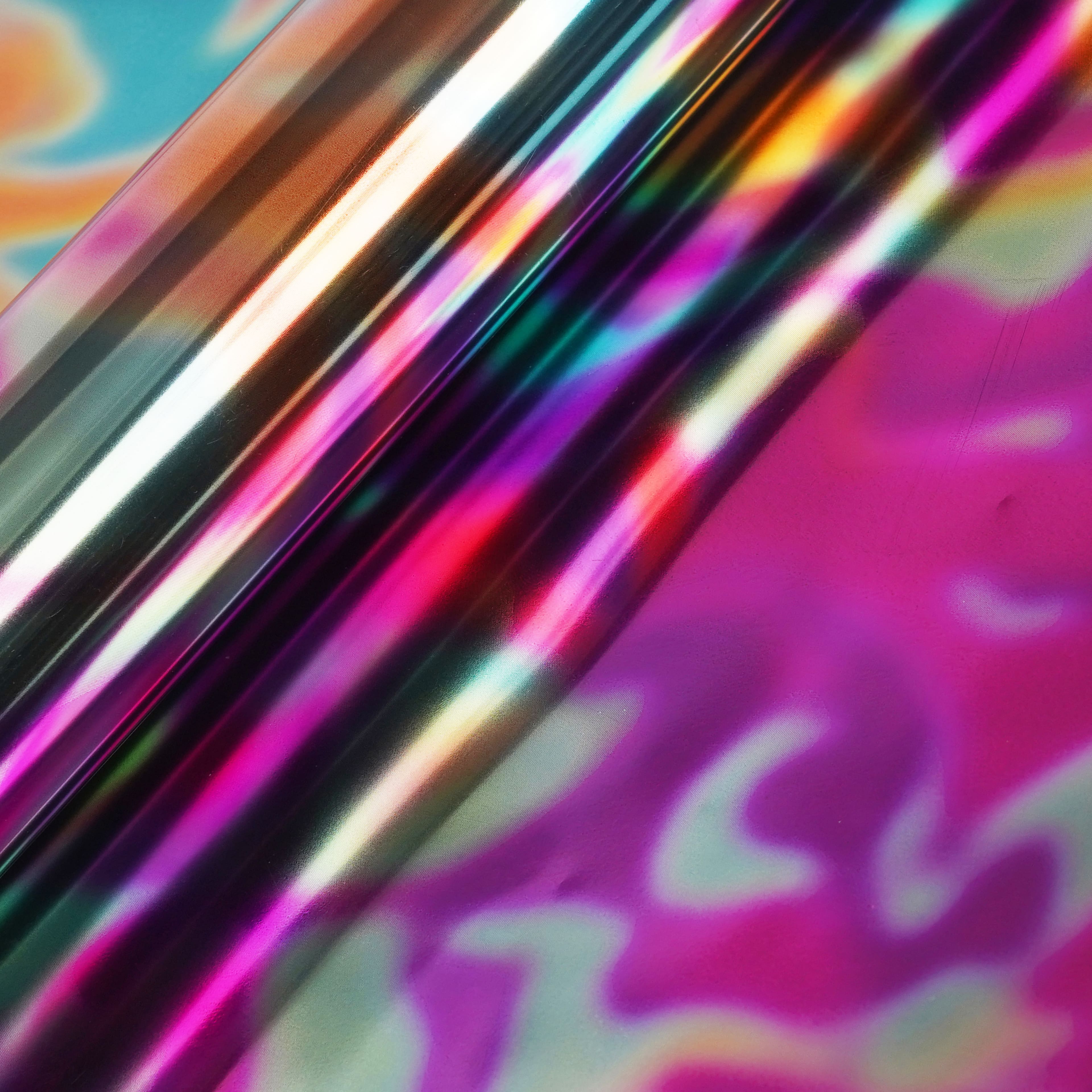 12 Pack: Chrome Foil Permanent Vinyl by Make Market®