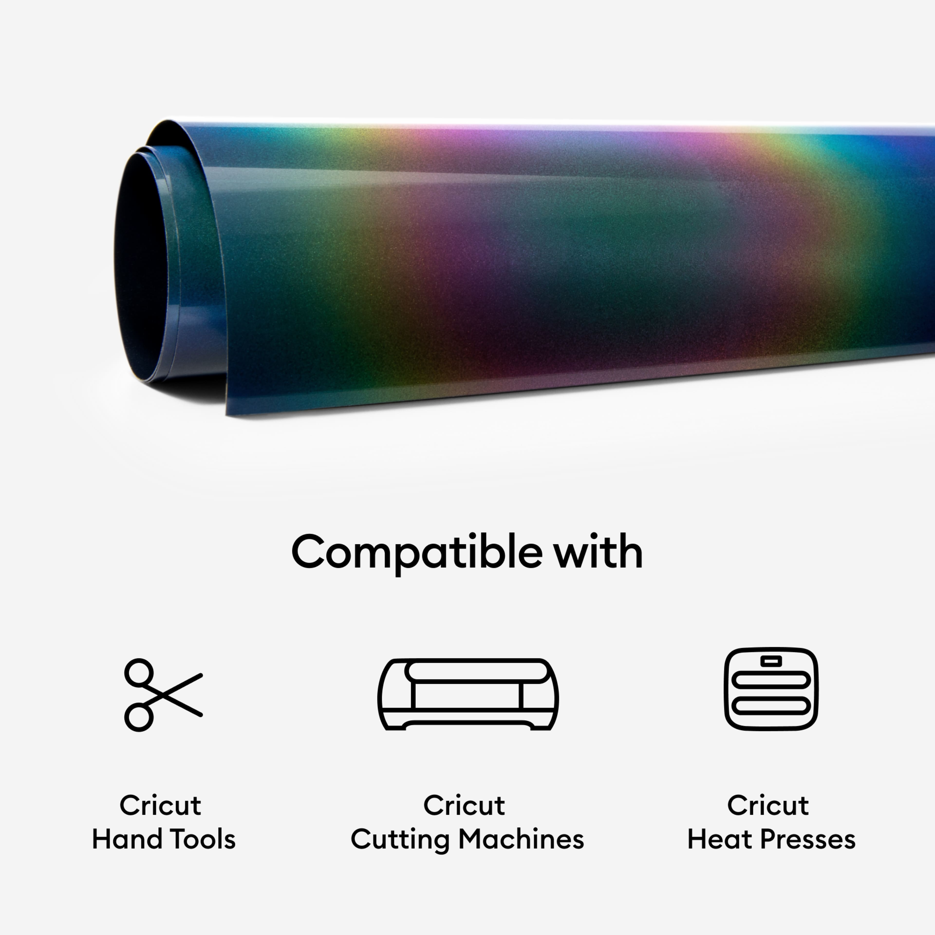 Cricut&#xAE; Rainbow Reflective Iron-On