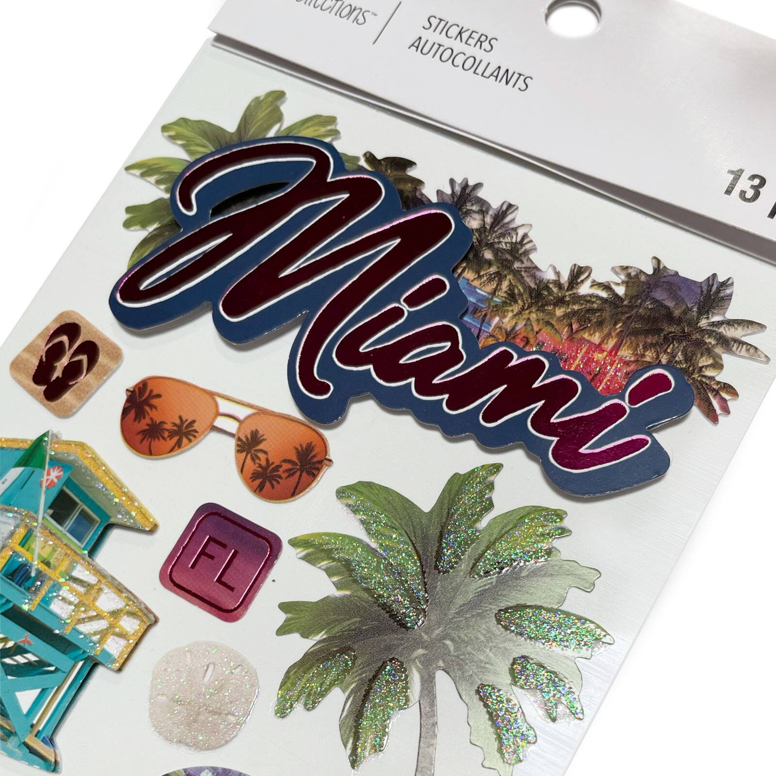 Miami Dimensional Stickers by Recollections™