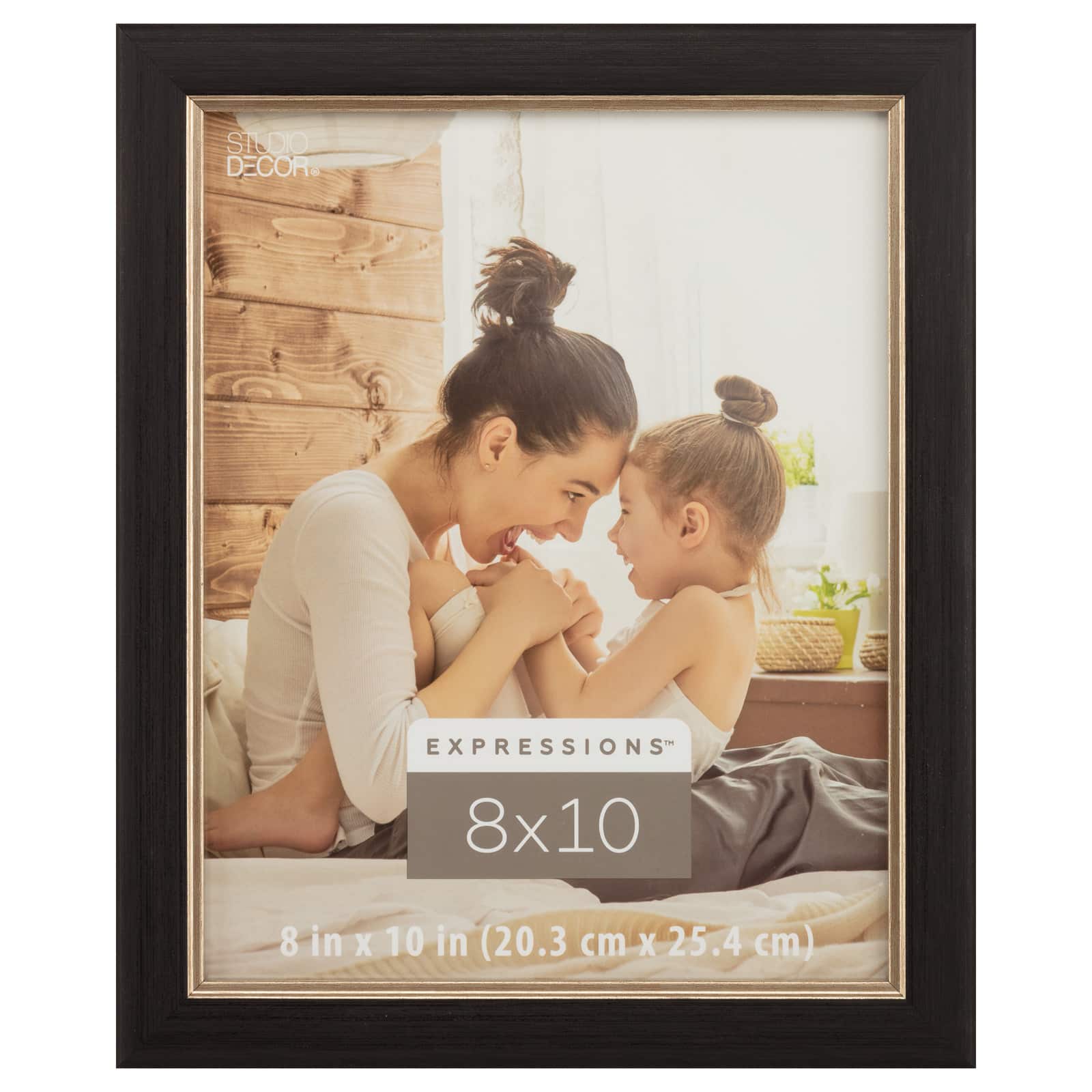 Expressions™ 8" x 10" Black & Gold Frame by Studio Décor®