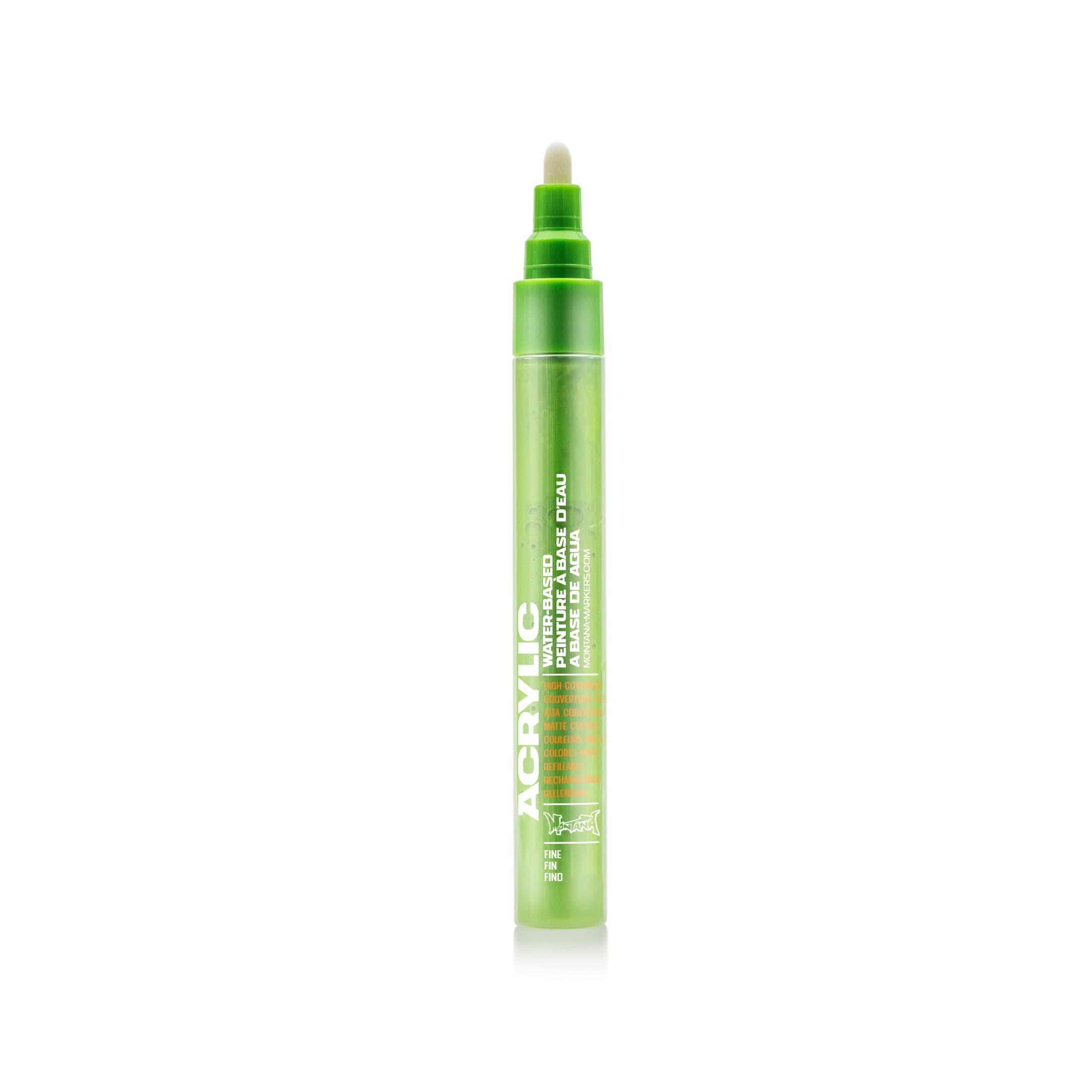 Montana ACRYLIC Water-Based Marker Refill - Malachite Light, 180ml