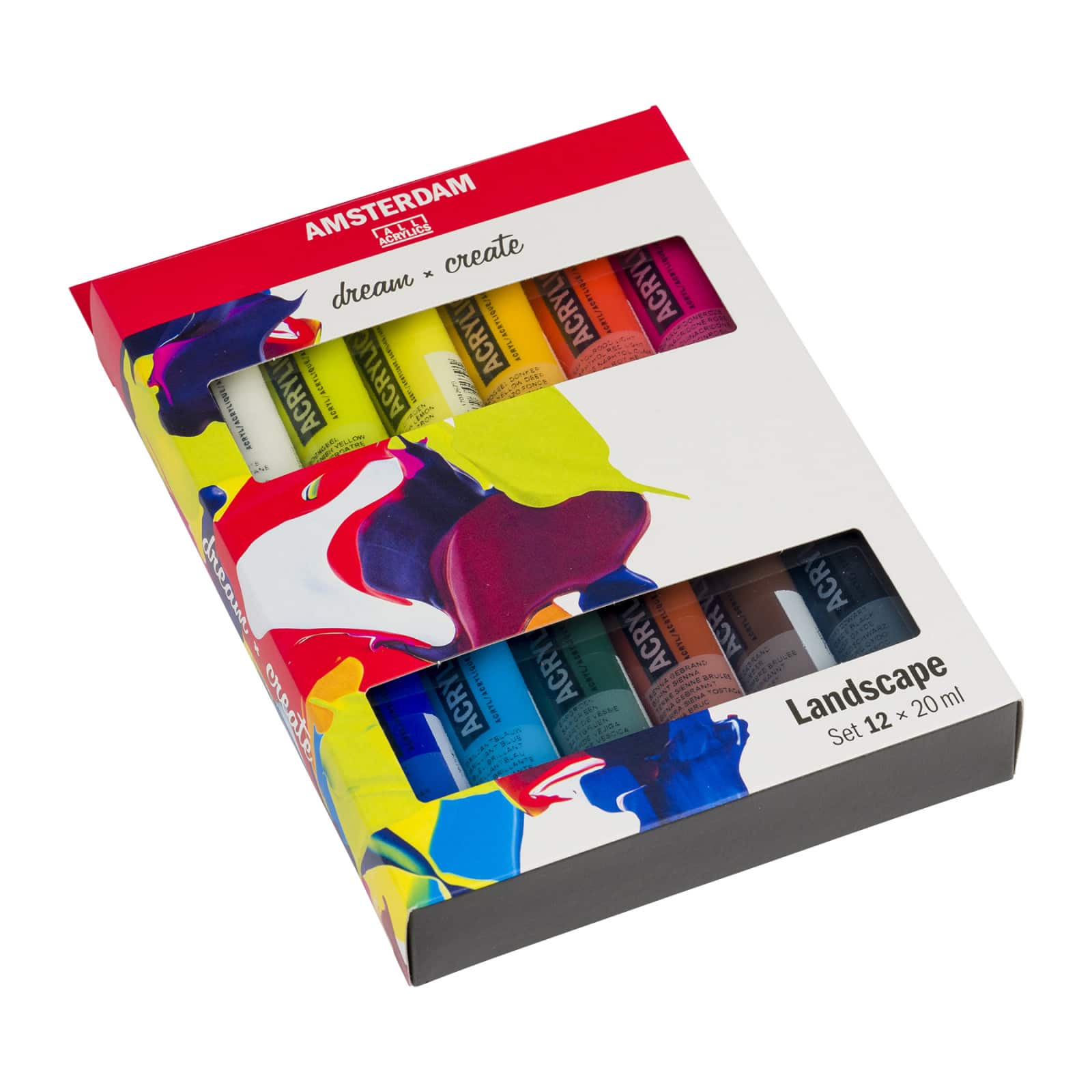 Amsterdam Landscape 12 Color Acrylic Paint Set