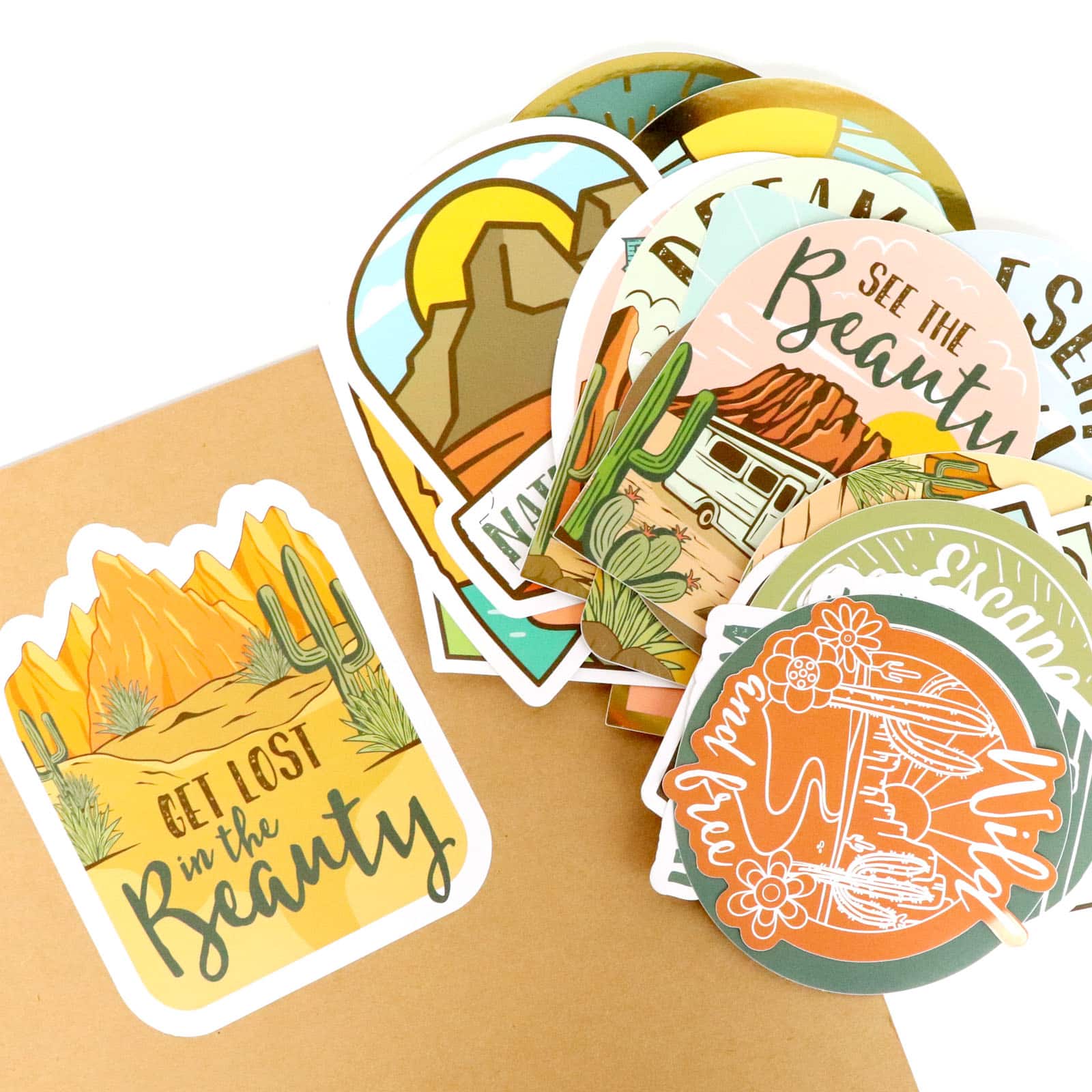 Desert Vinyl Die Cut Stickers by Recollections&#x2122;