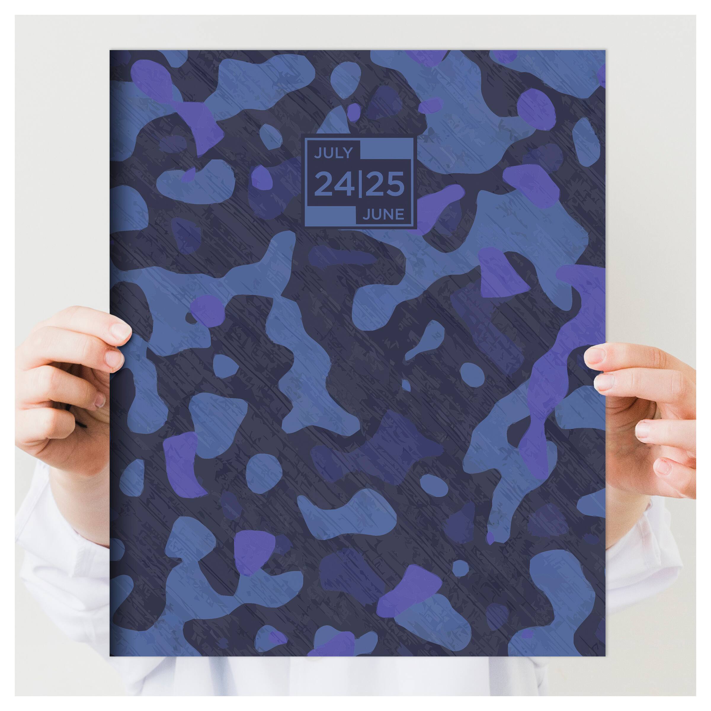 TF Publishing 2024-2025 Large Camo Monthly Planner