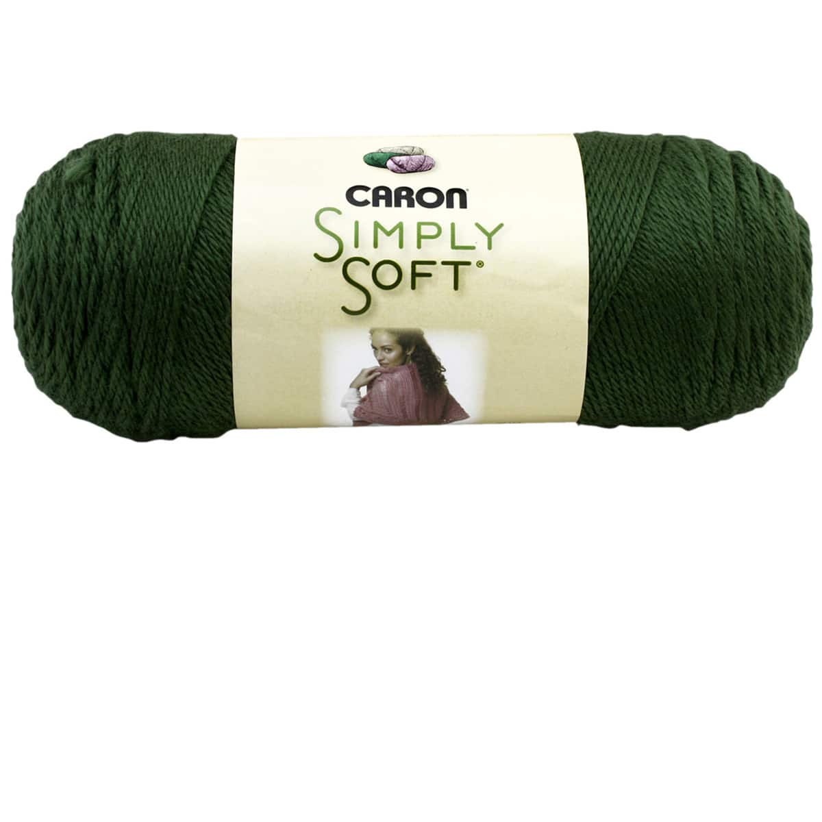 Multipack of 24 - Caron Simply Soft Solids Yarn-White