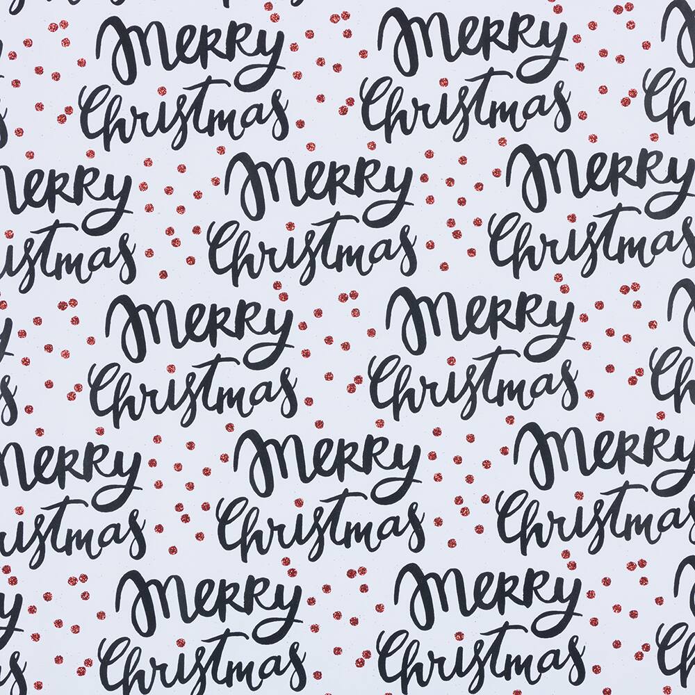 JAM Paper Shimmering Christmas Gift Wrap Set