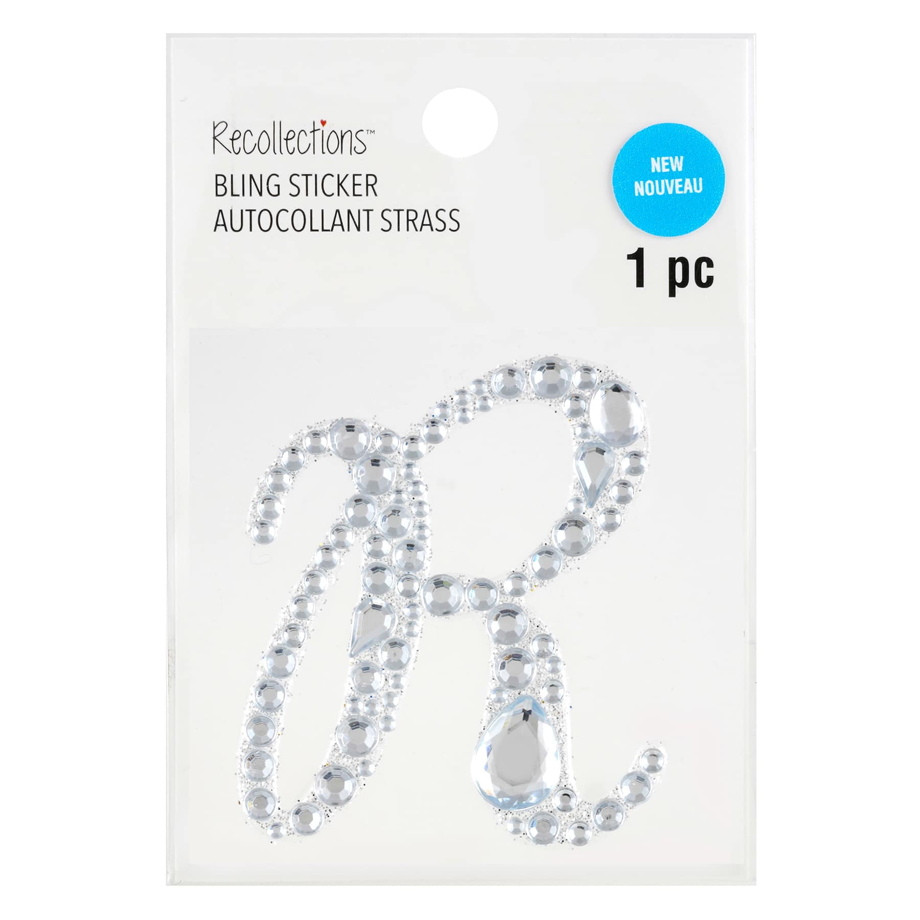 12 Pack: Bling Alphabet Letter Sticker by Recollections™
