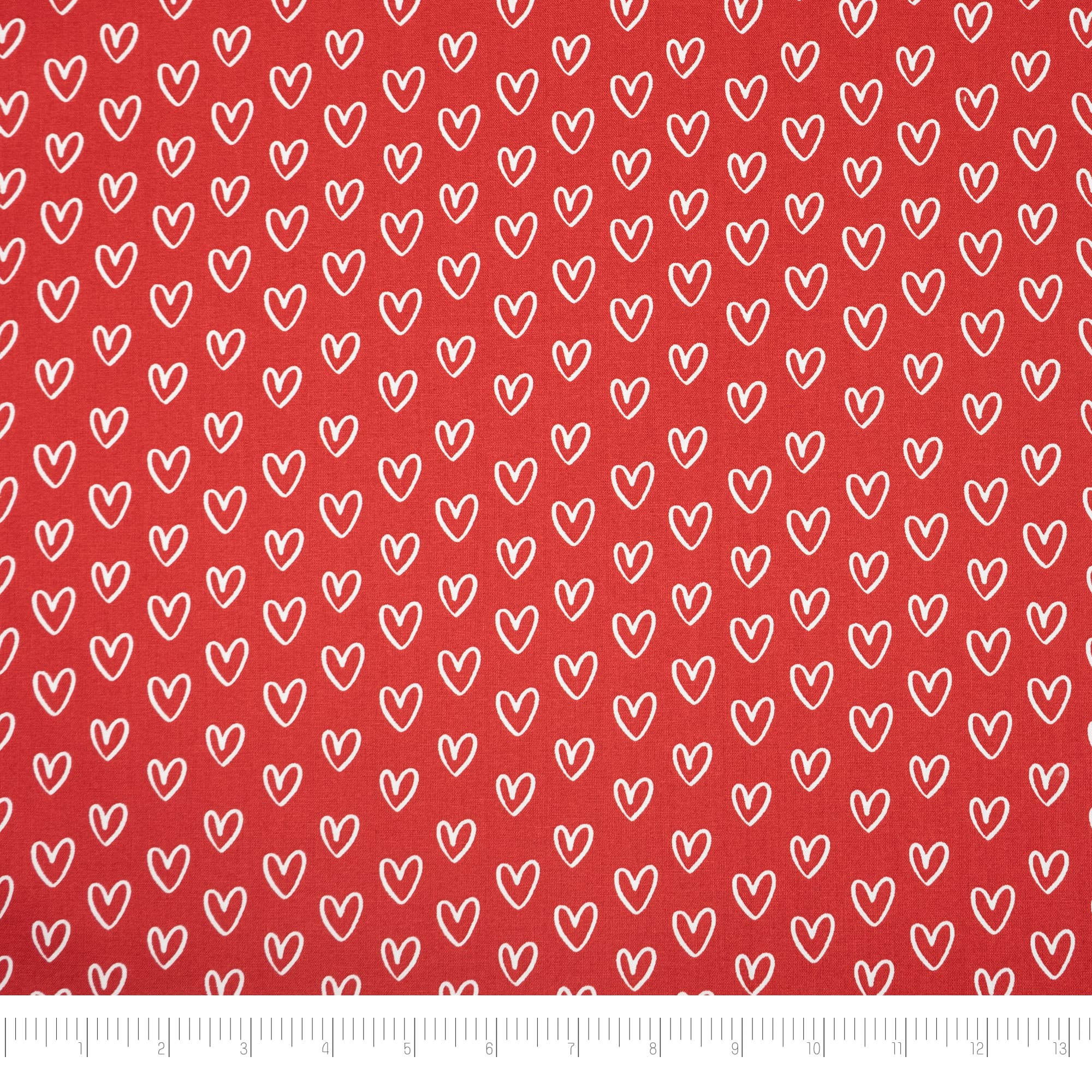 SINGER Red Heart Cotton Fabric