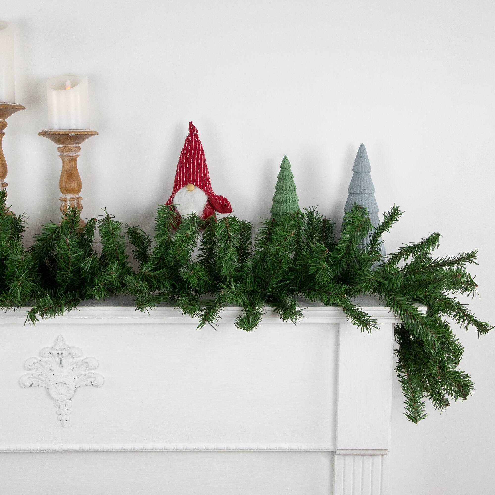 9ft. Canadian Pine 2-Tone Christmas Garland