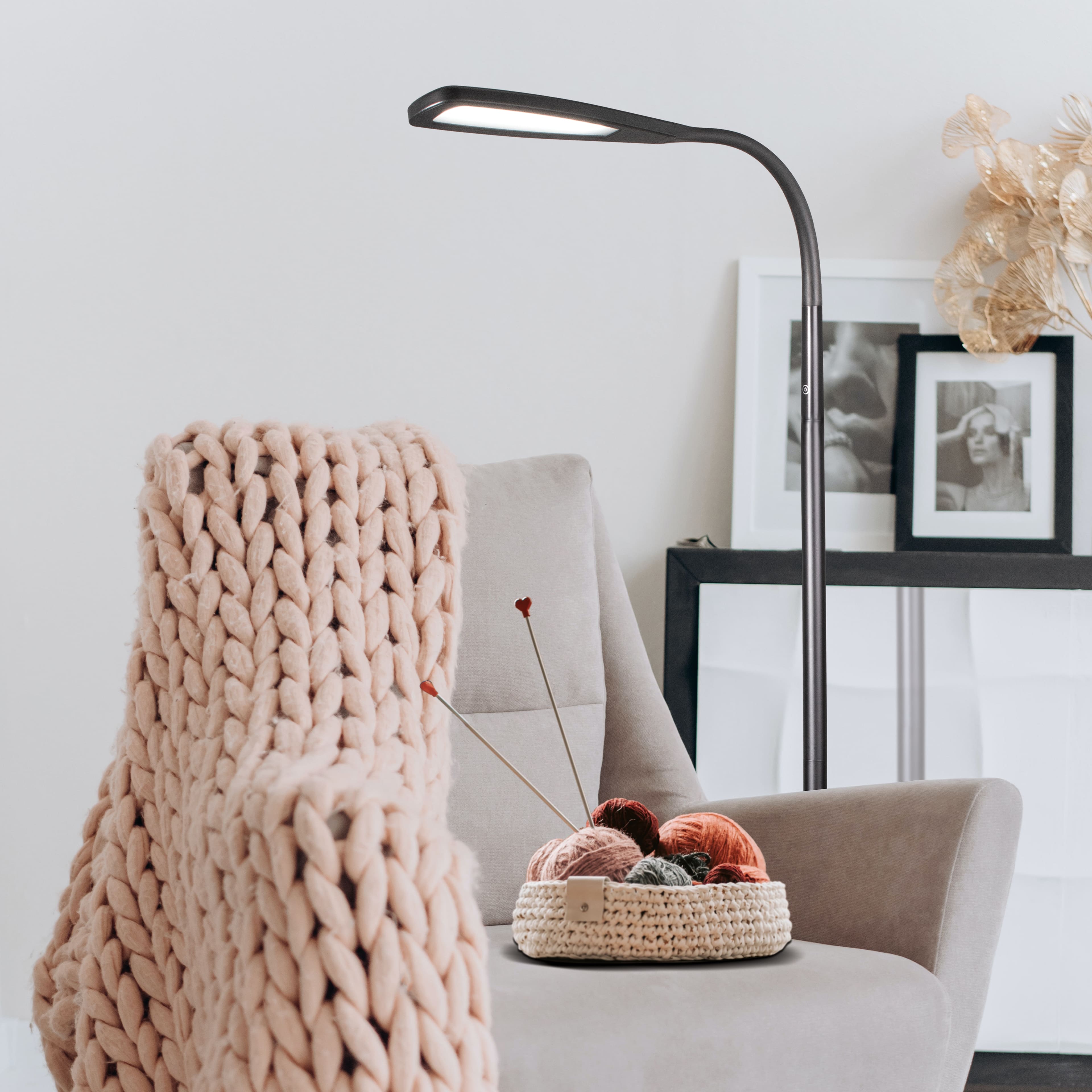 OttLite Natural Daylight LED Flex Floor Lamp