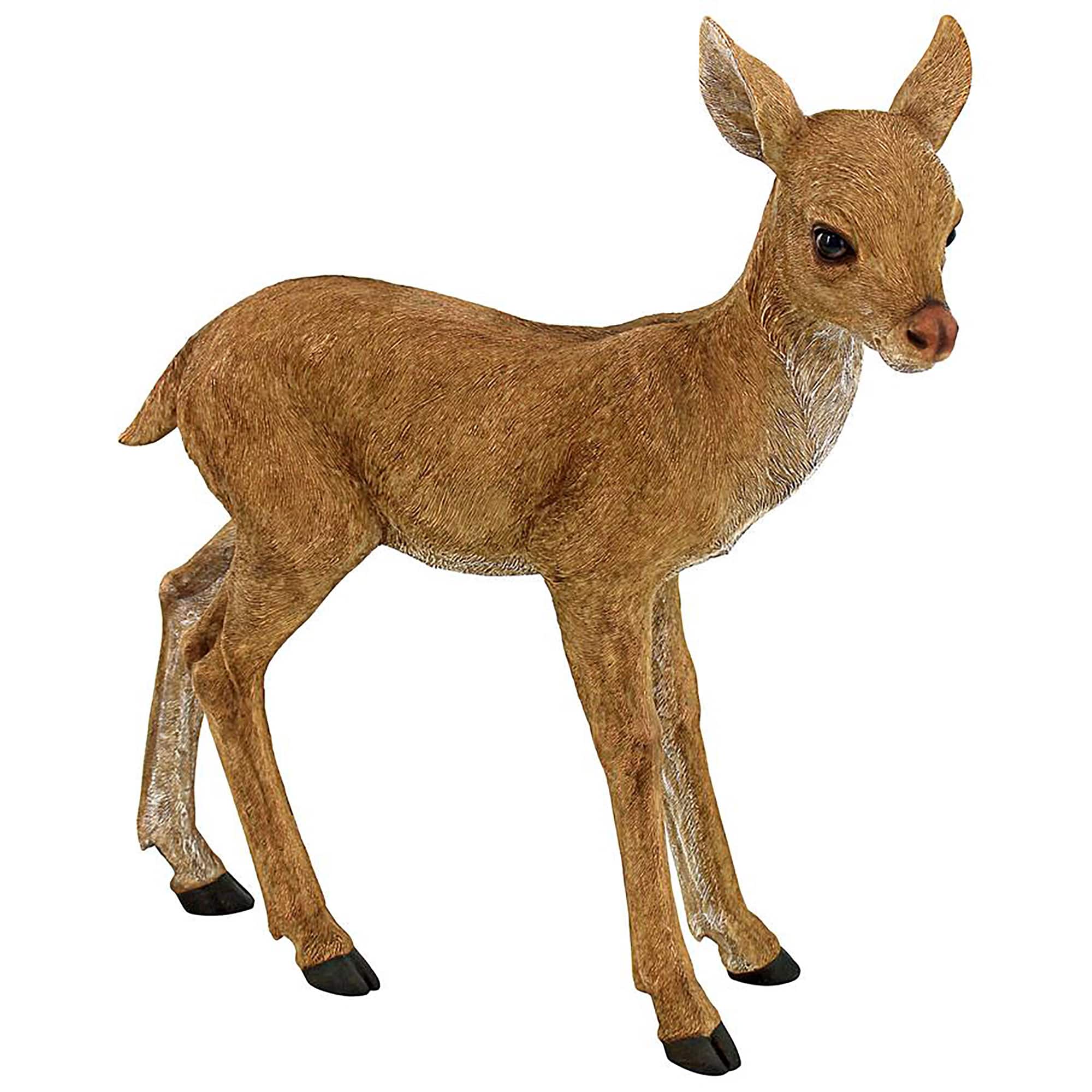 Design Toscano 20" Foraging Fawn Baby Deer Garden Statue