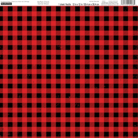 Free Printable Buffalo Check Paper - Get What You Need