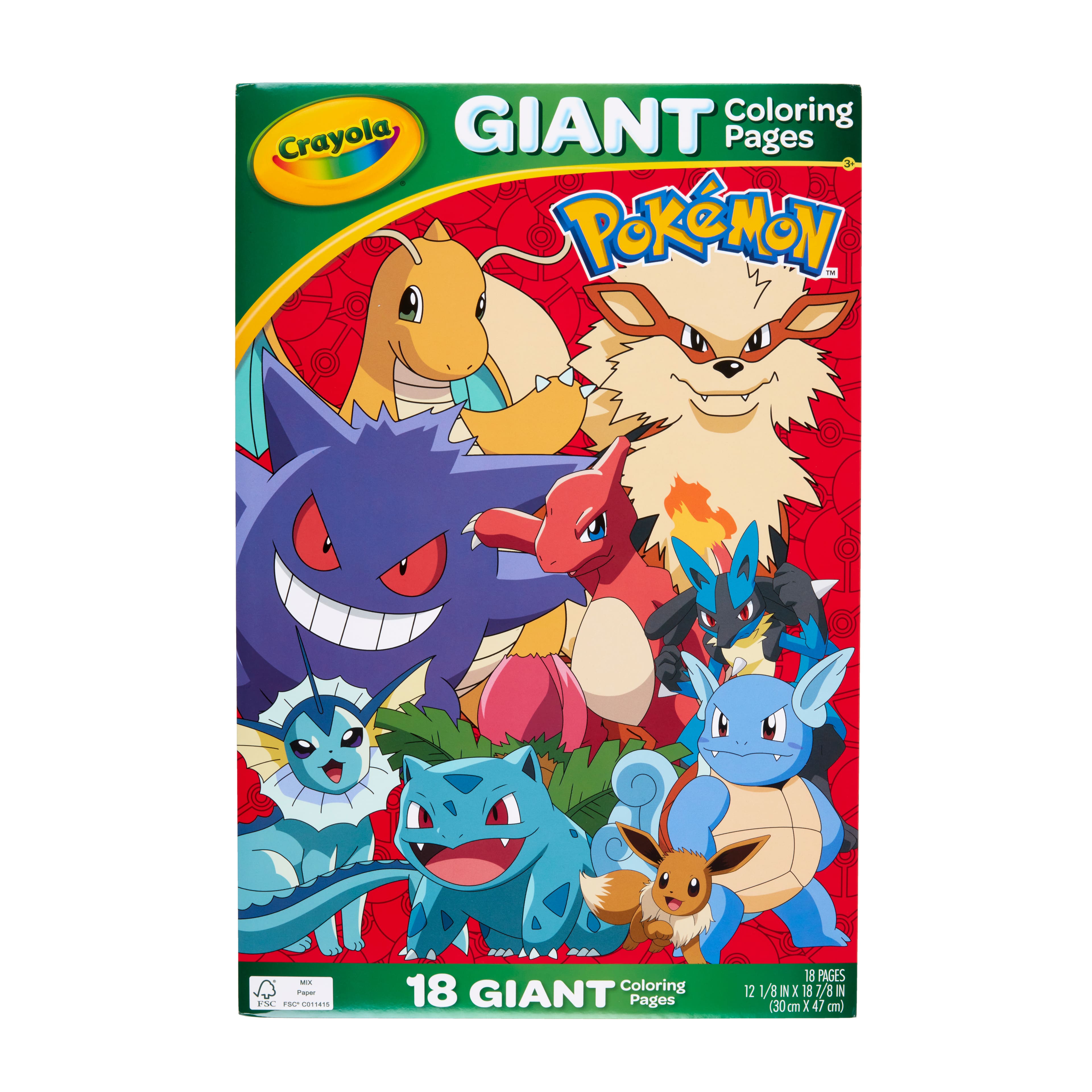 Crayola&#xAE; Pok&#xE9;mon&#x2122; Giant Coloring Pages