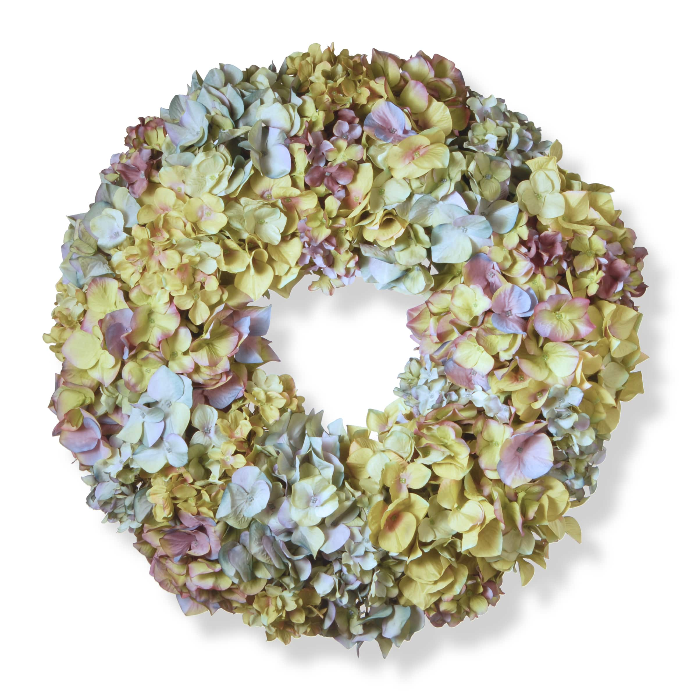 18&#x22; Mixed Hydrangea Wreath