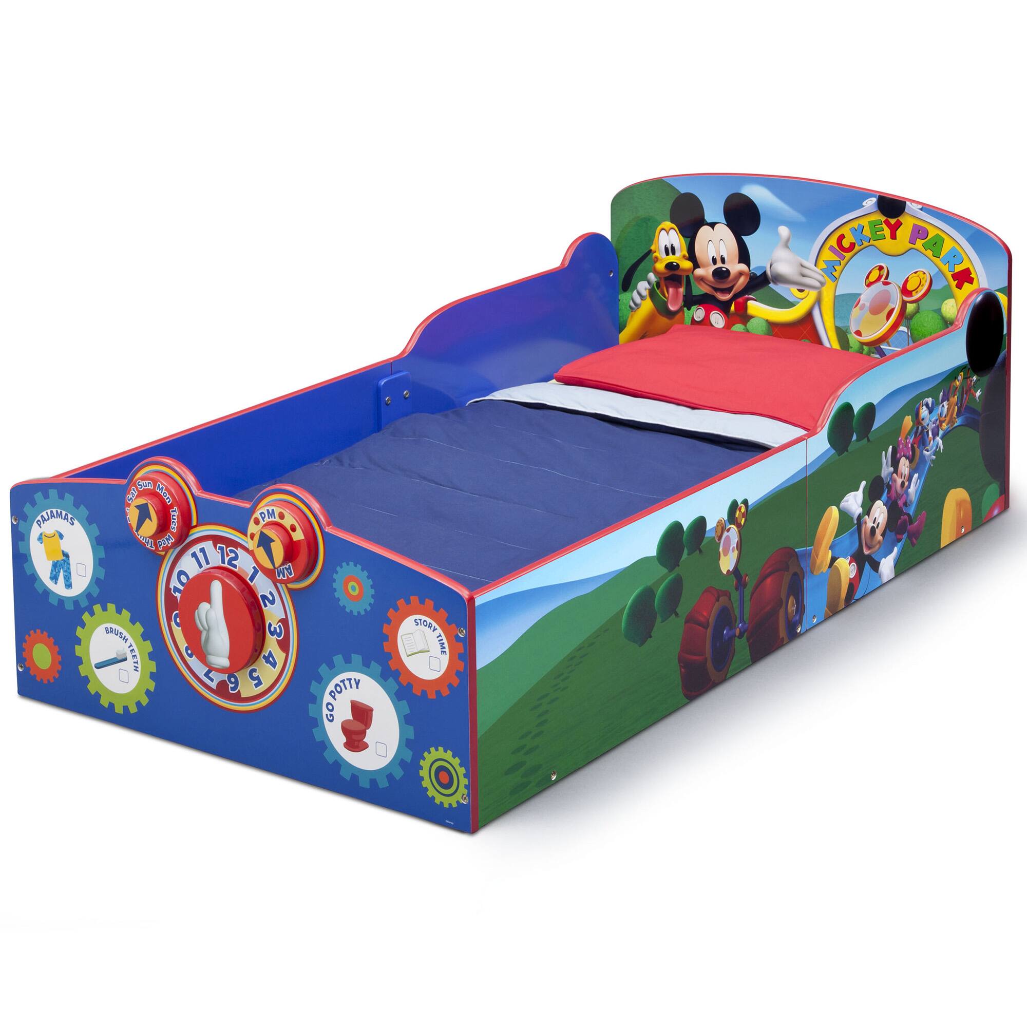 Disney® Mickey Mouse Interactive Wood Toddler Bed