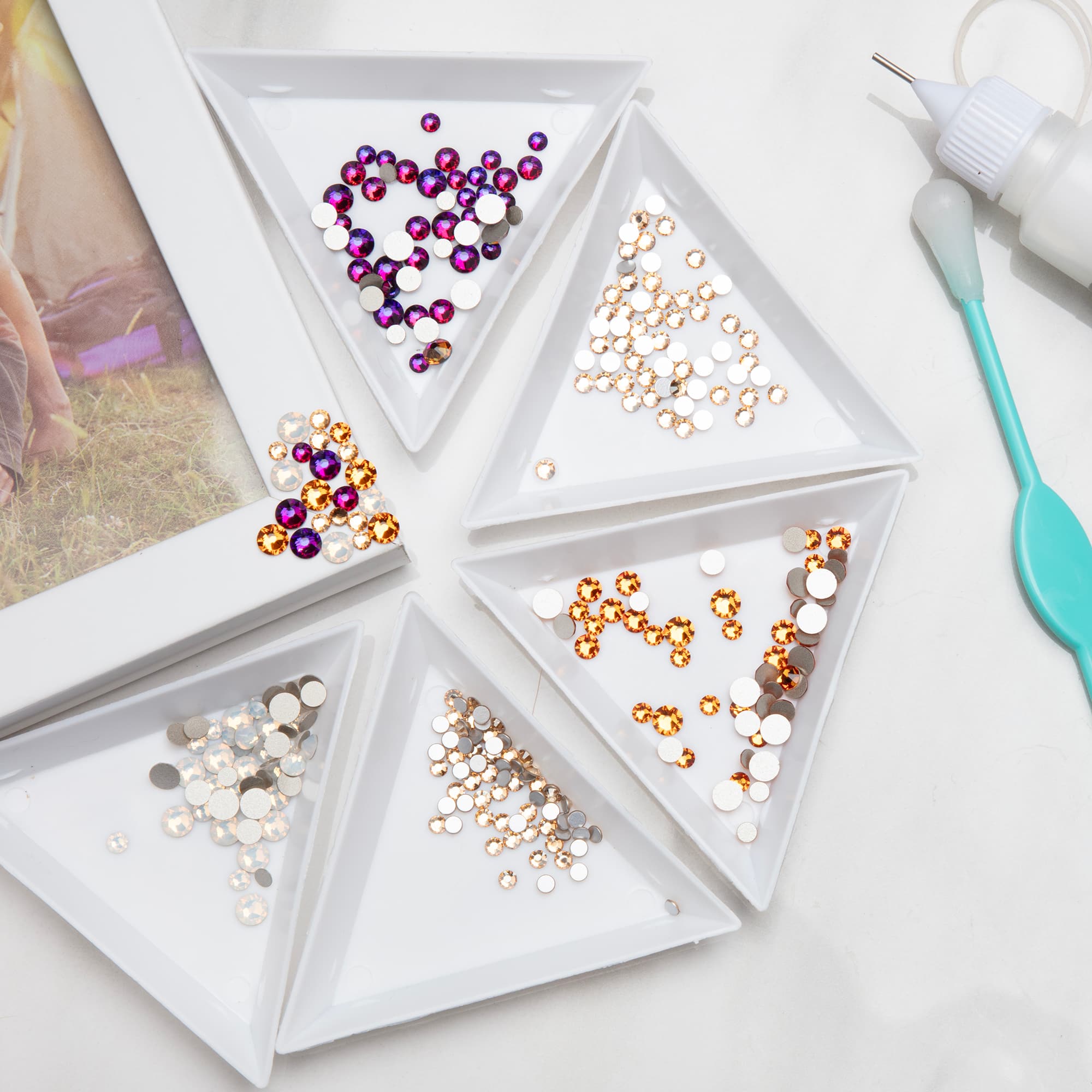 SS10 Round Flatback Austrian Crystals by Bead Landing&#x2122;, 75ct.