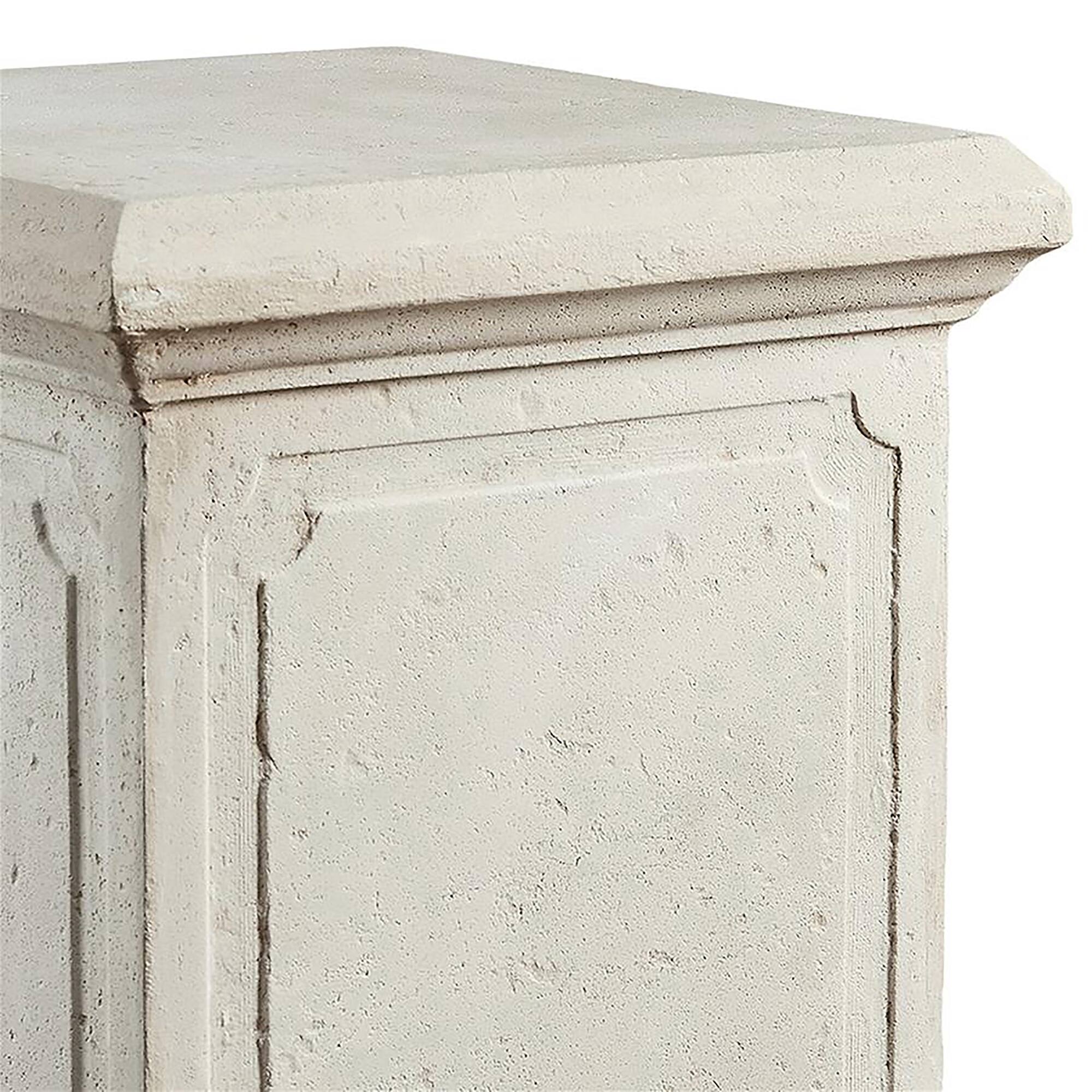 Design Toscano 2ft. Ancient Ivory Hercules Plinth