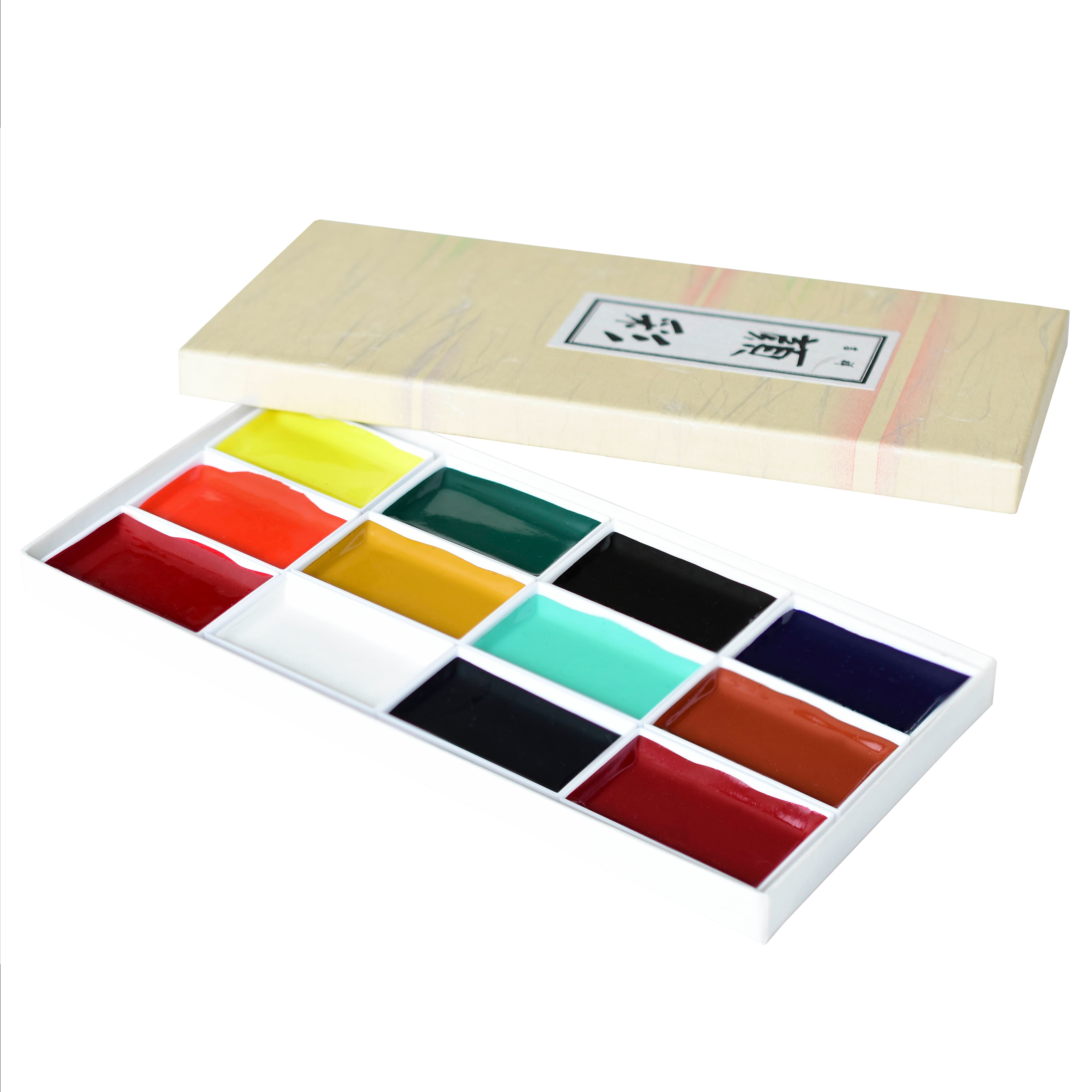 Yaustomo&#xAE; Small Traditional Japanese Watercolour Set