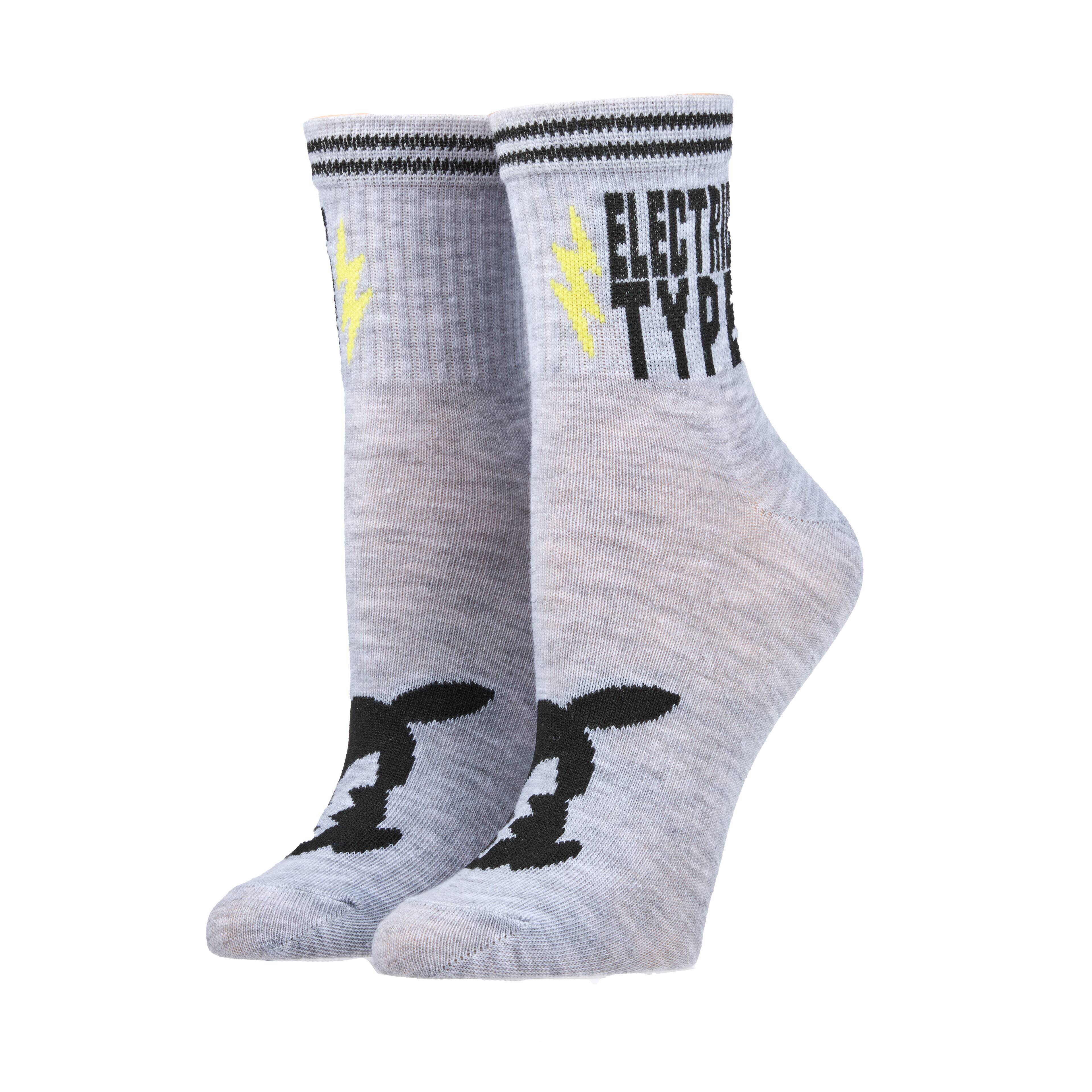 Pok&#xE9;mon&#x2122; 3 Pair Adult Quarter Crew Sock Set