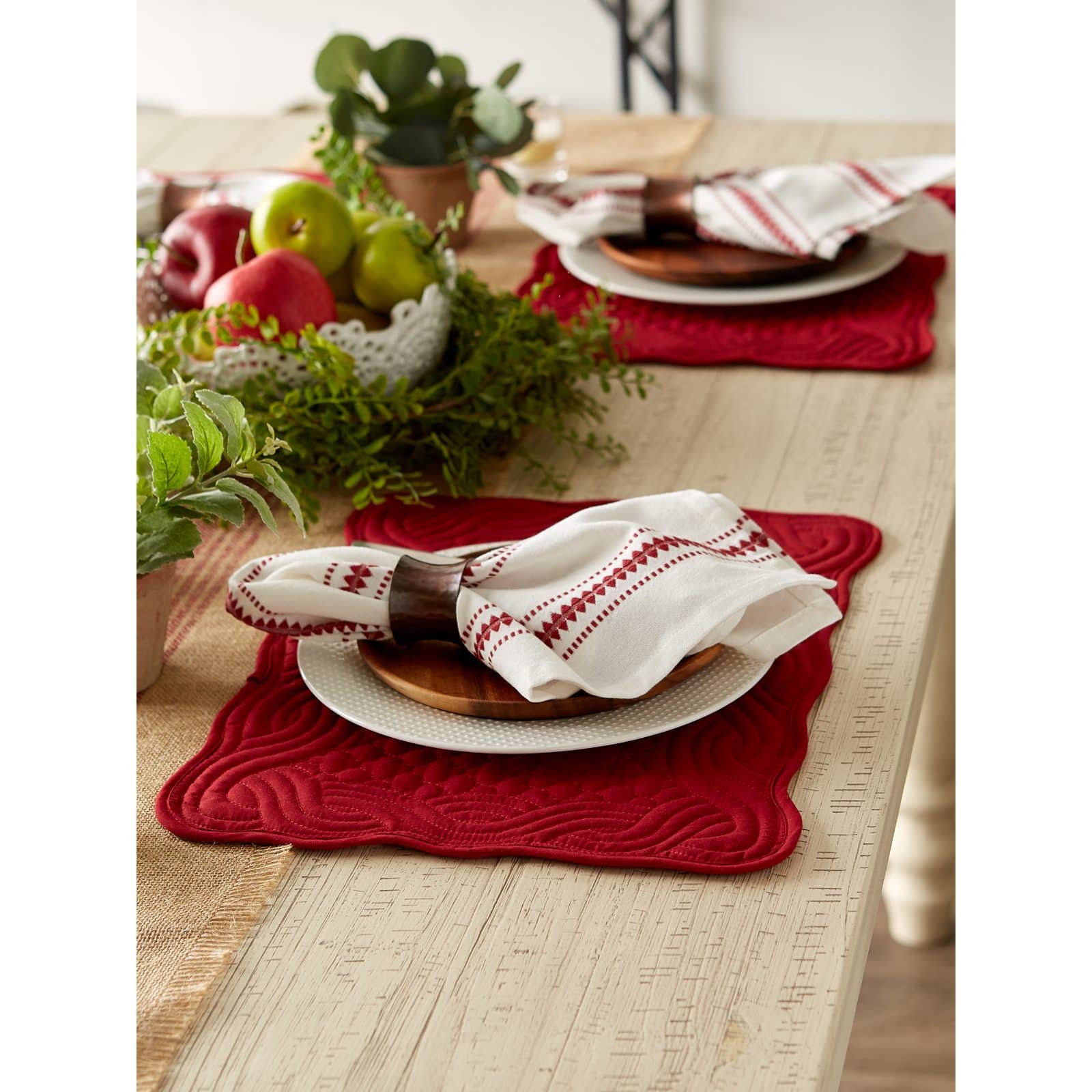 DII® Quilted Farmhouse Placemats