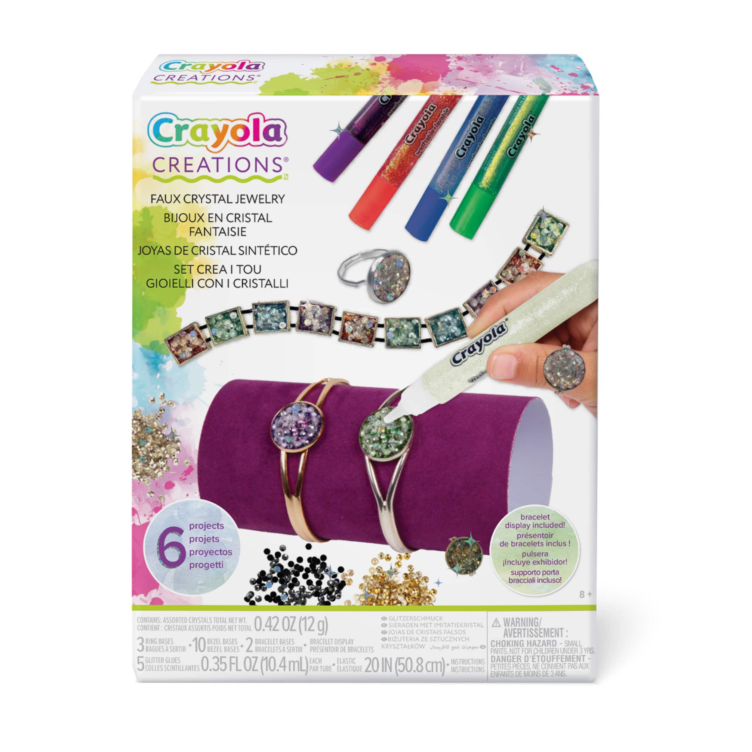 Crayola® Creations® Faux Crystal Jewelry Kit