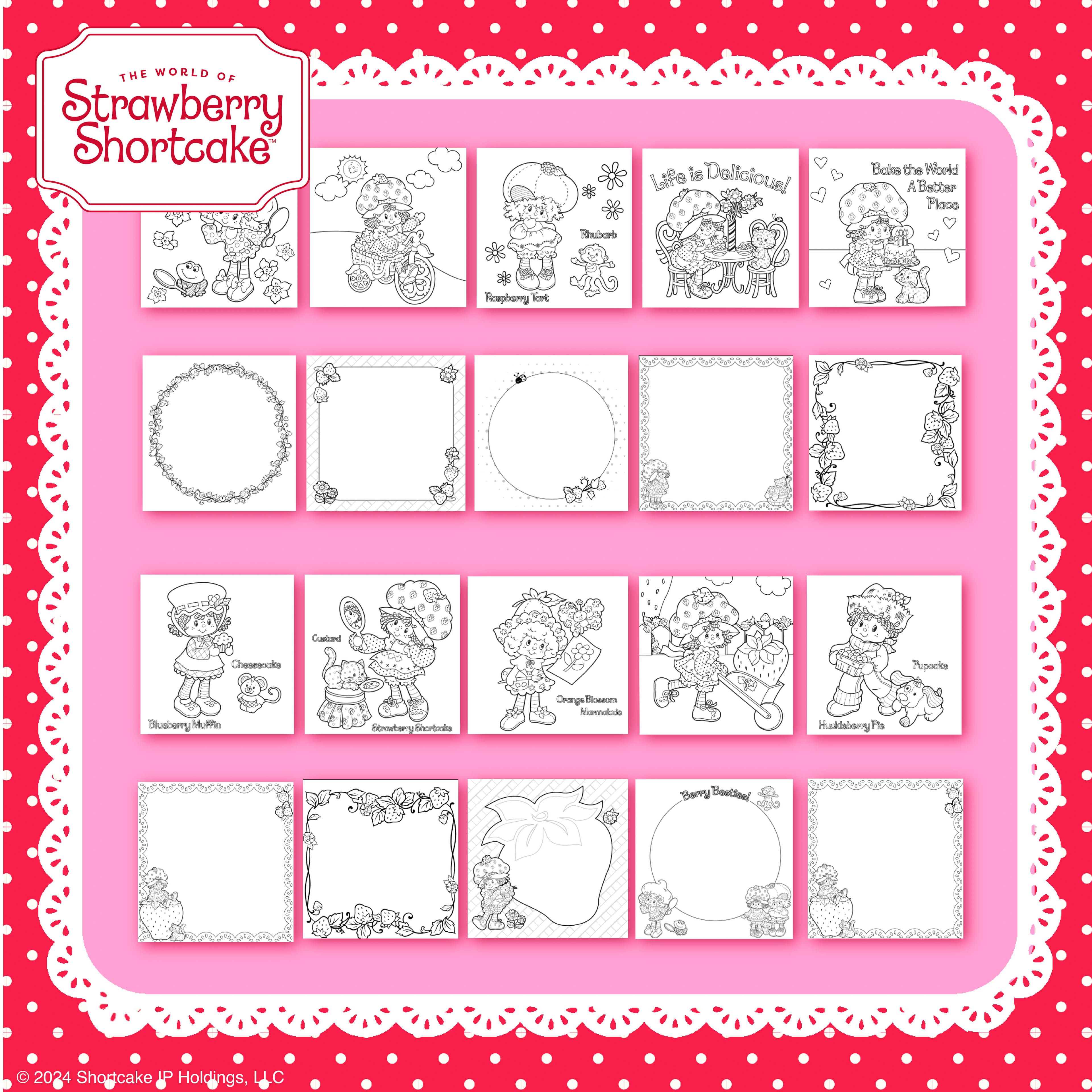 Strawberry Shortcake&#x2122; Doodle Sketchbook