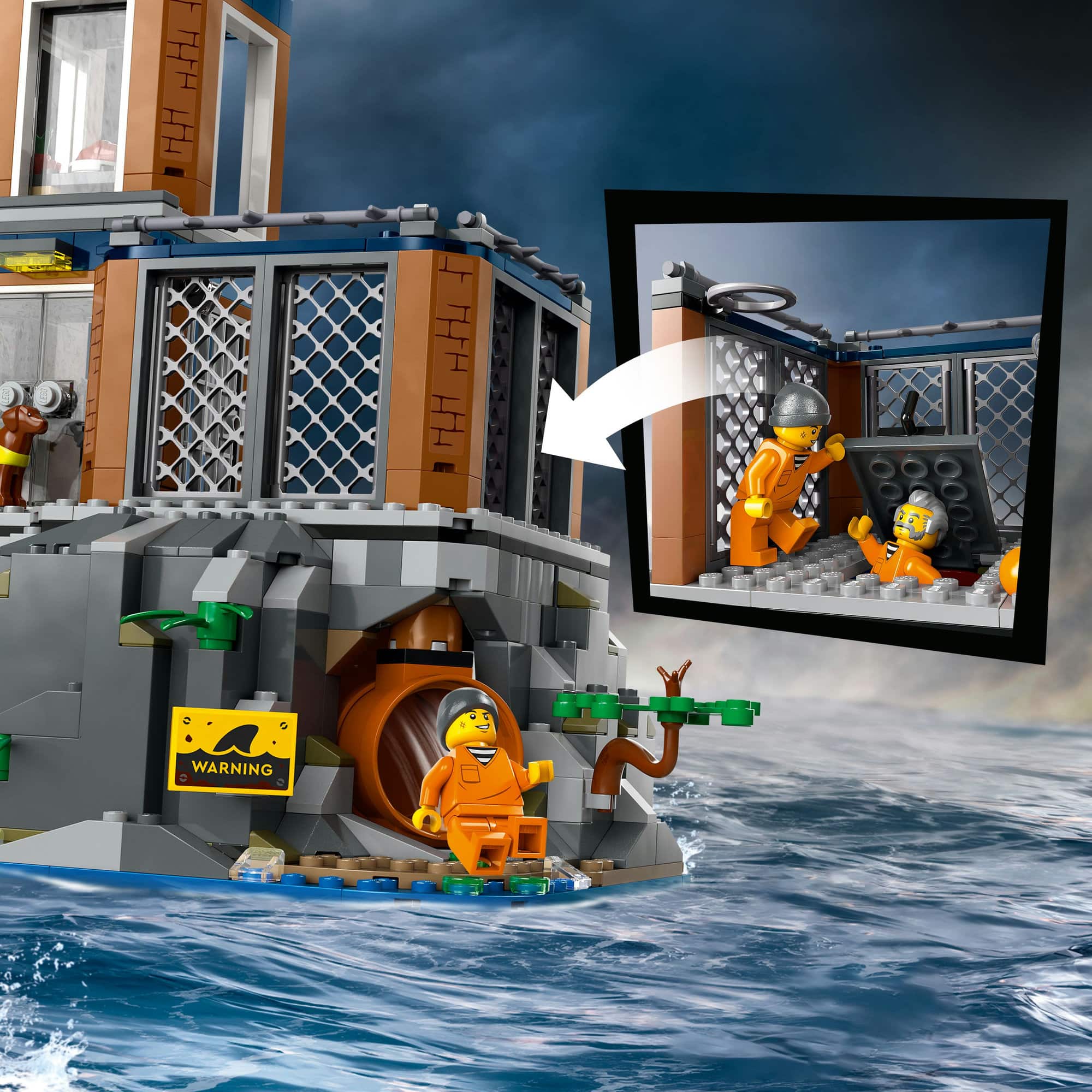 LEGO® City Police Prison Island Building Toy 60419
