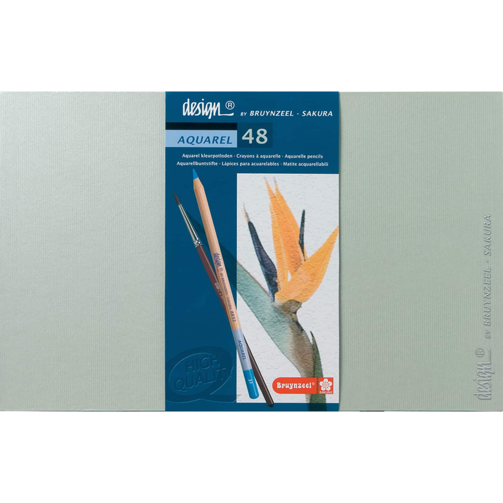 Bruynzeel Design&#xAE; 48 Color Aquarel Pencil Set