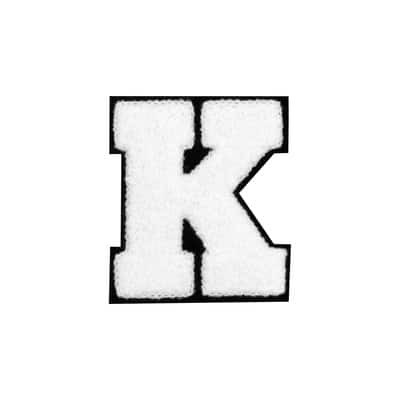 3" Chenille Letter Iron On Patch by Make Market® image
