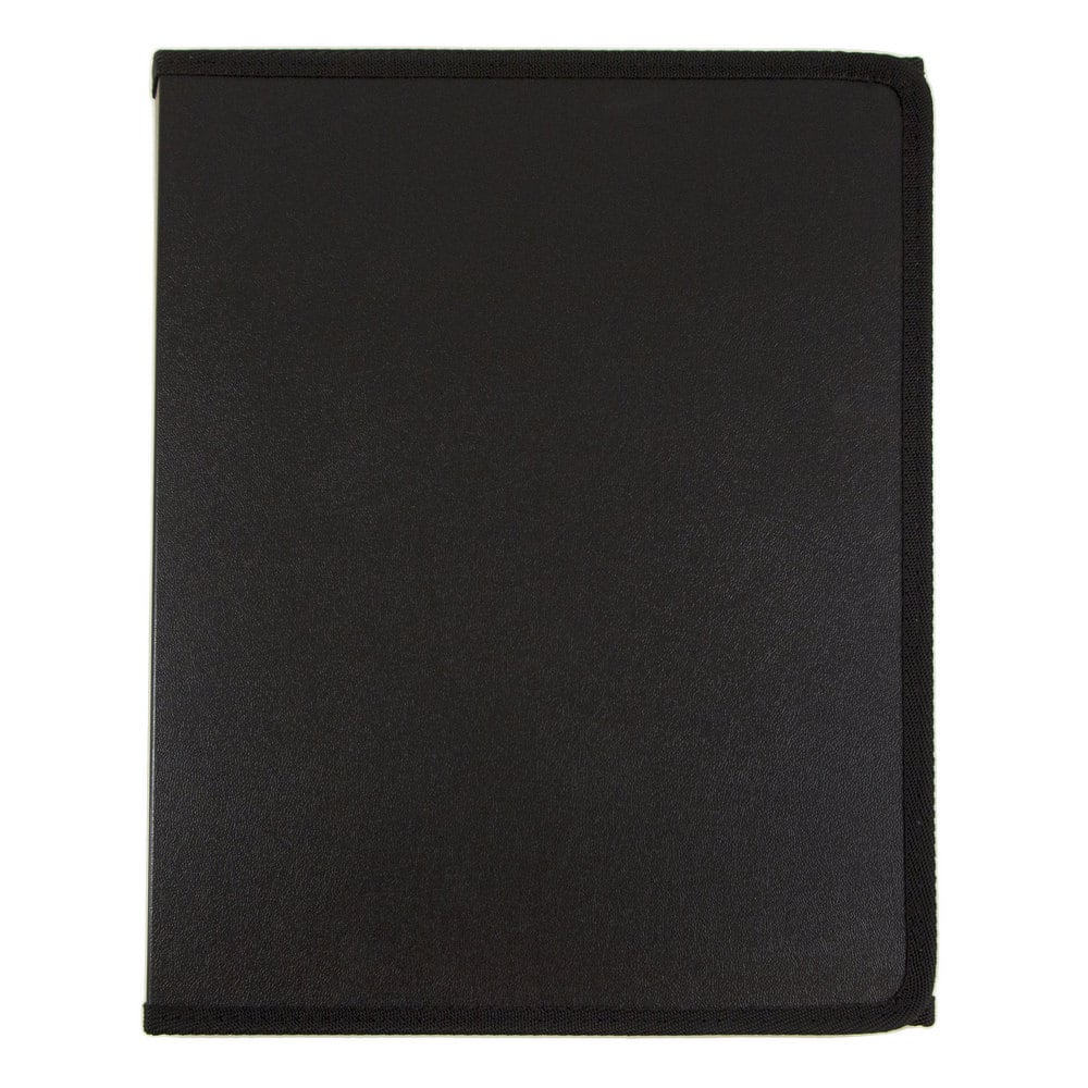 JAM Paper Black Easel Fold Booklet Style Display Book