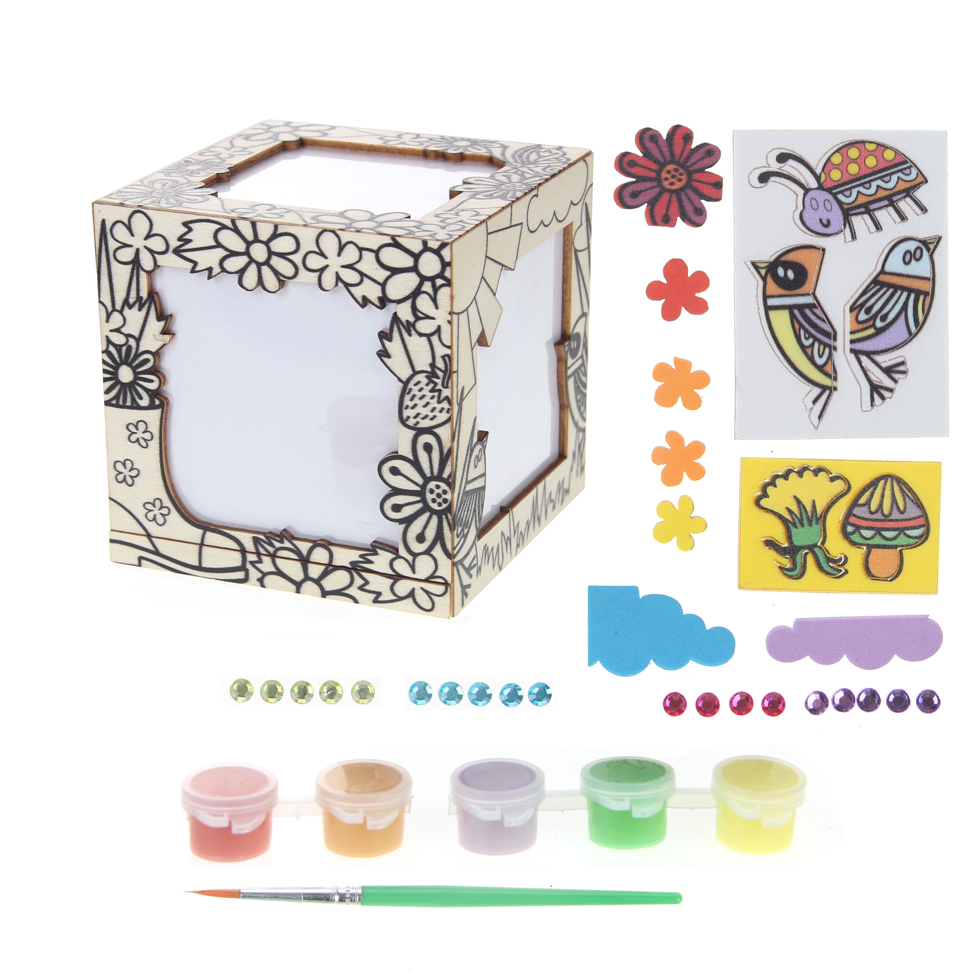 Spring Chick Wood Photo Cube Craft Kit by Creatology&#x2122;