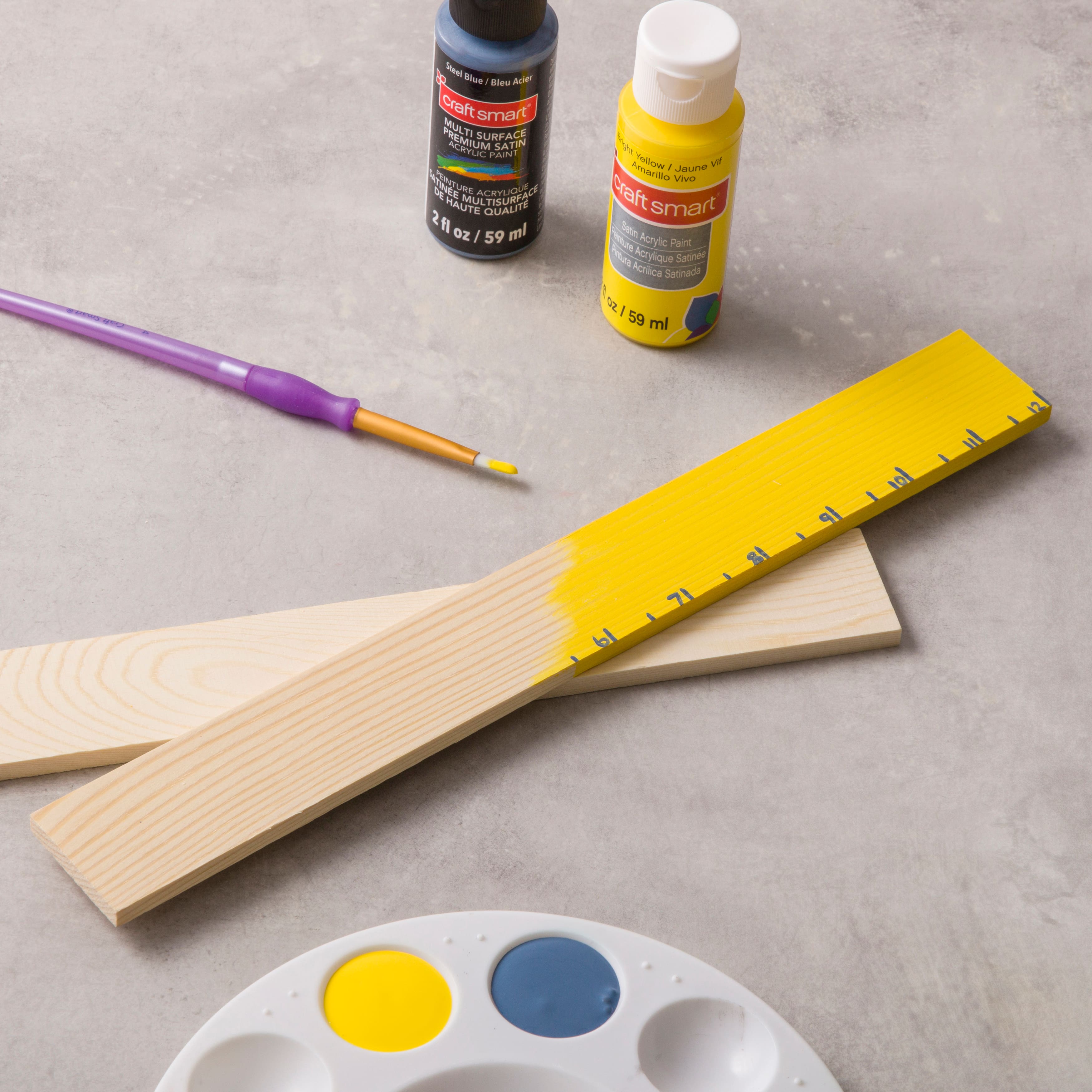 12" x 1.5" Clear Pine Craft Wood, 2ct. by Make Market®